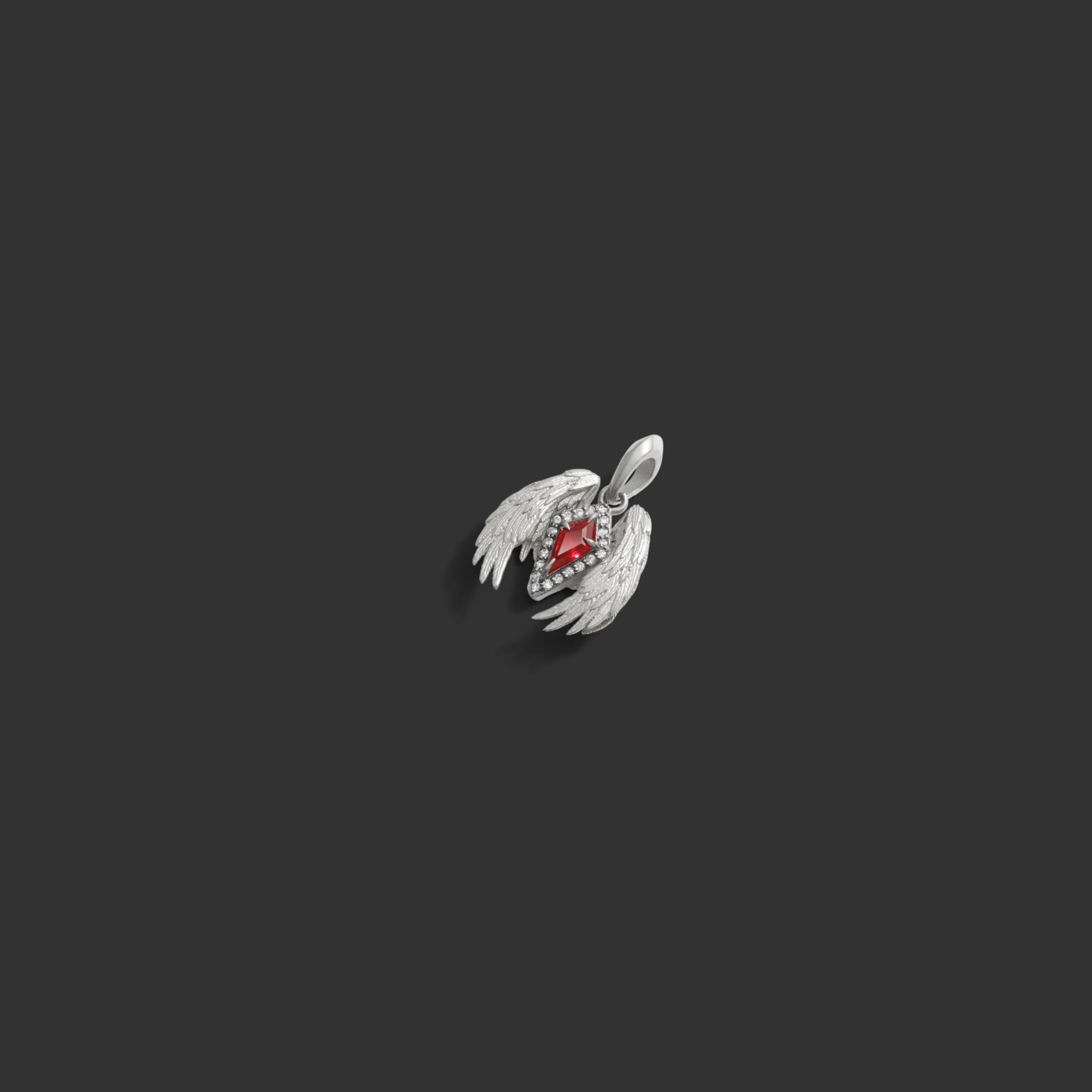 Ruby Wing Amulet - Image 5