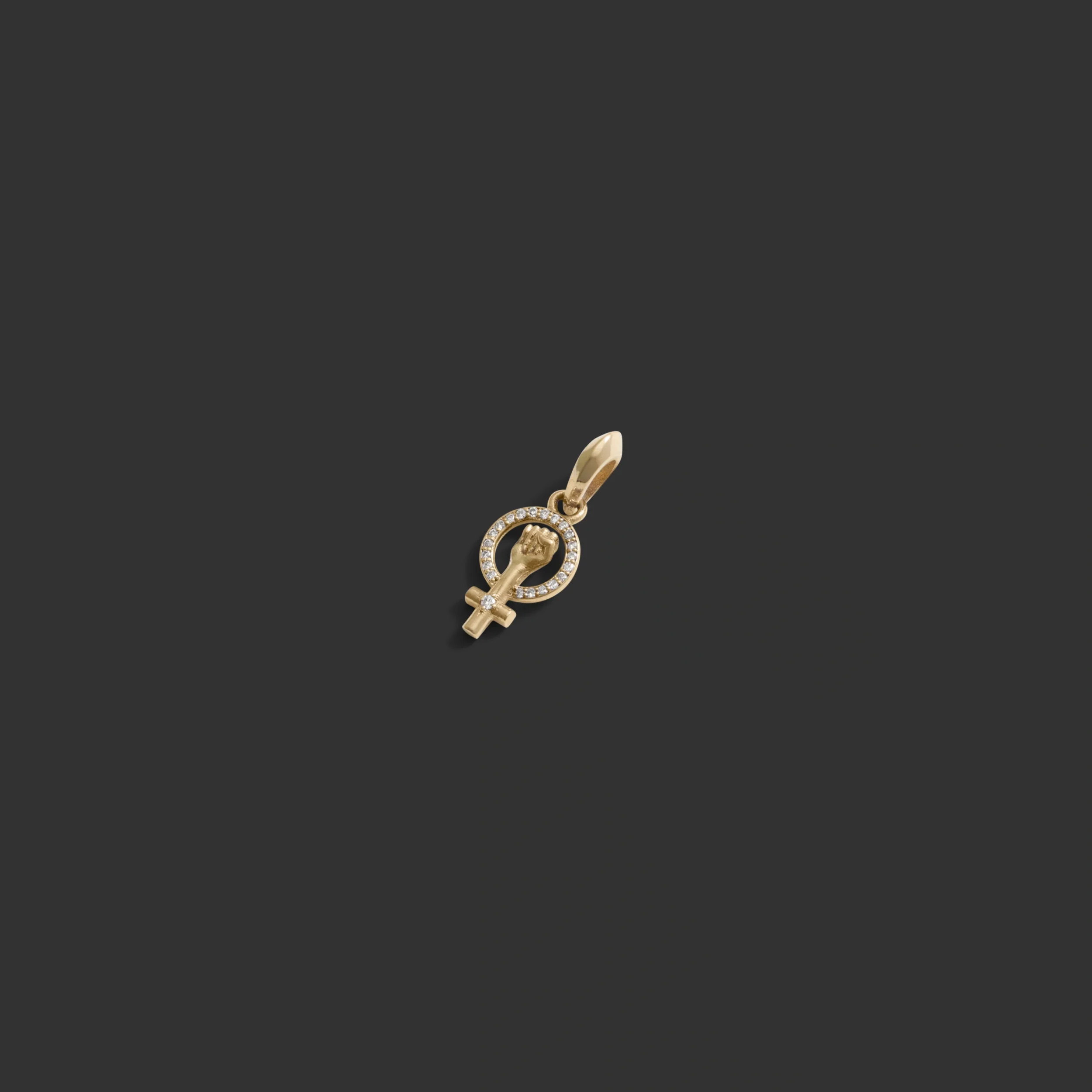 Diamond Woman Power Pendant - Image 3