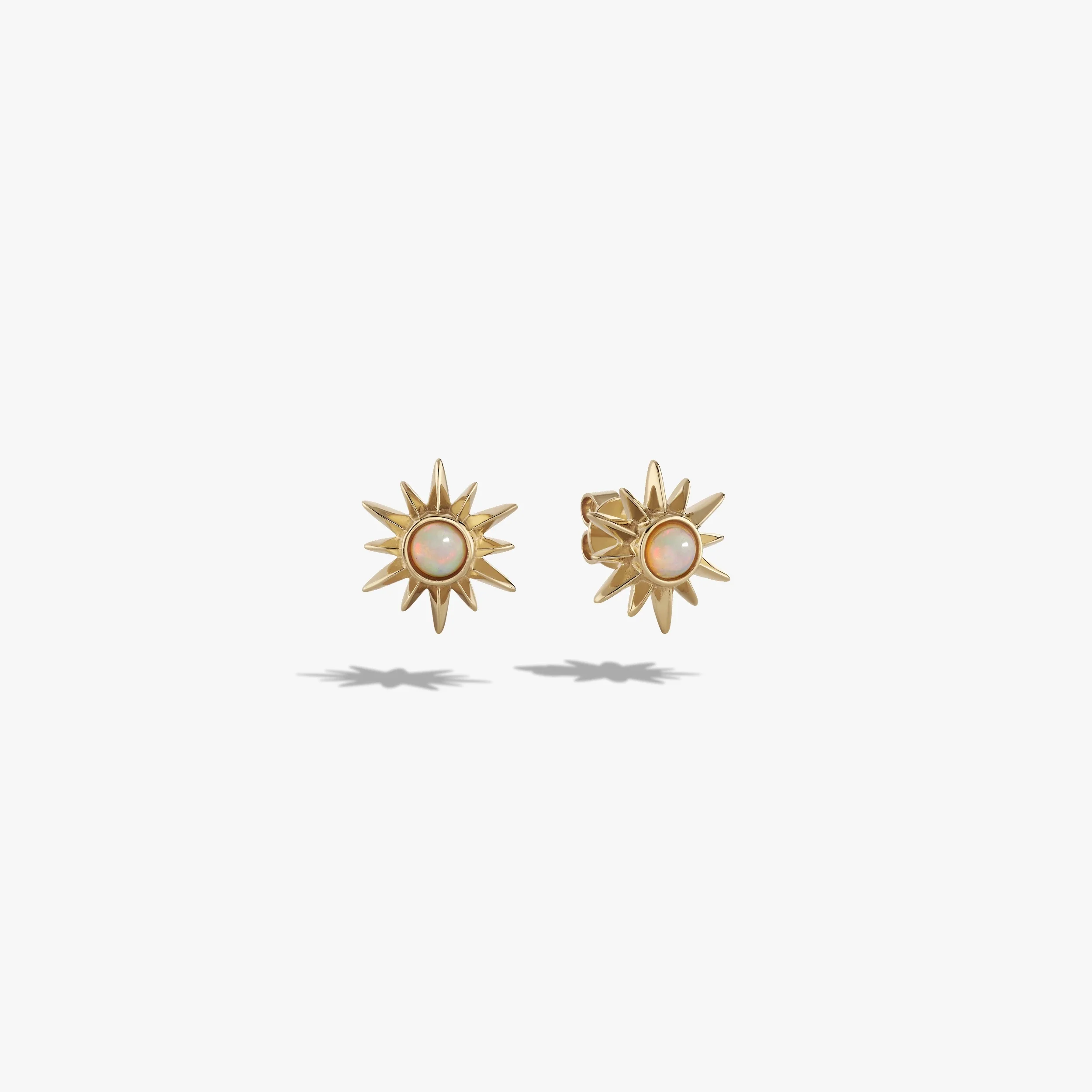 Opal Sun Studs