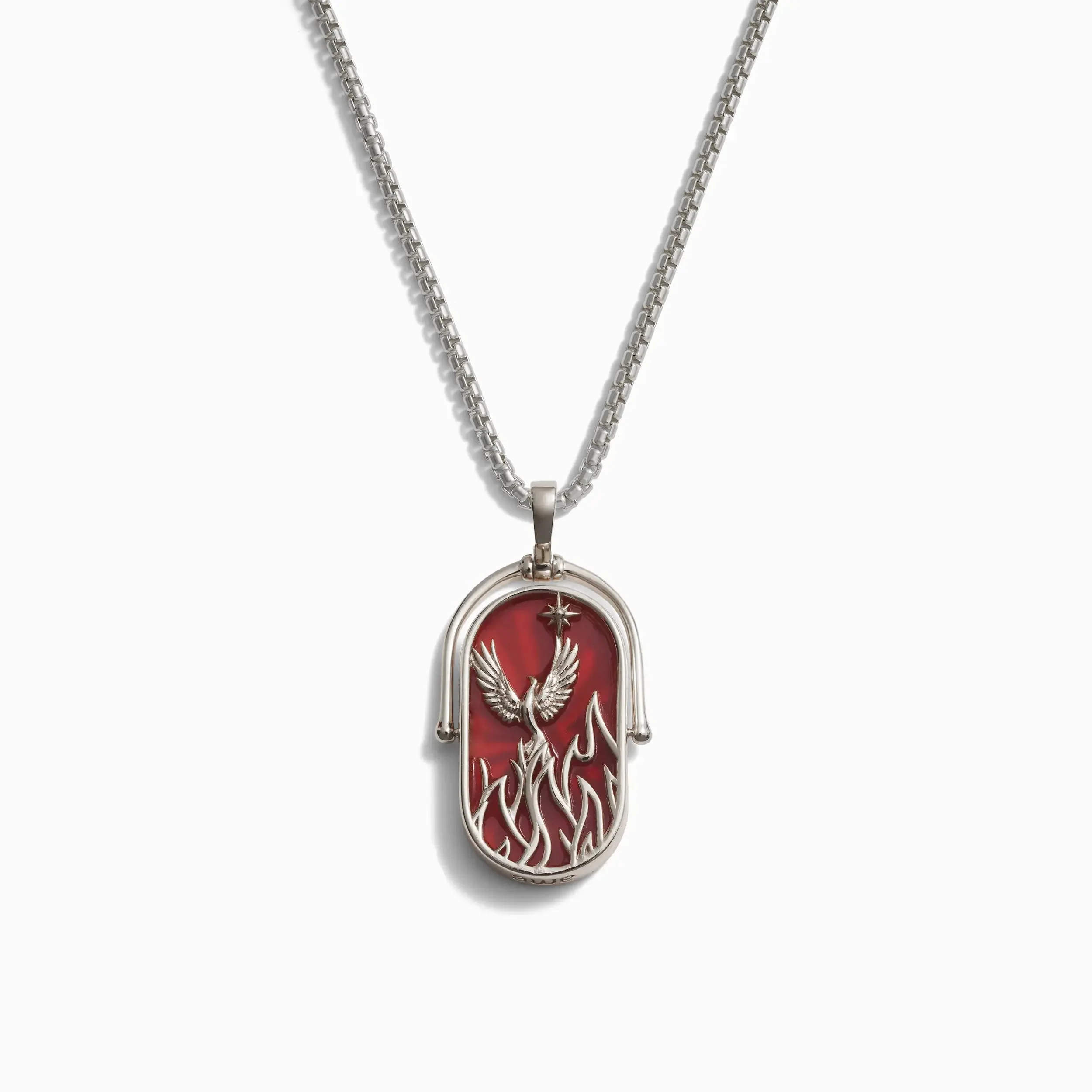 Element Necklace with 2.1mm Rounded Box Chain - Image 10