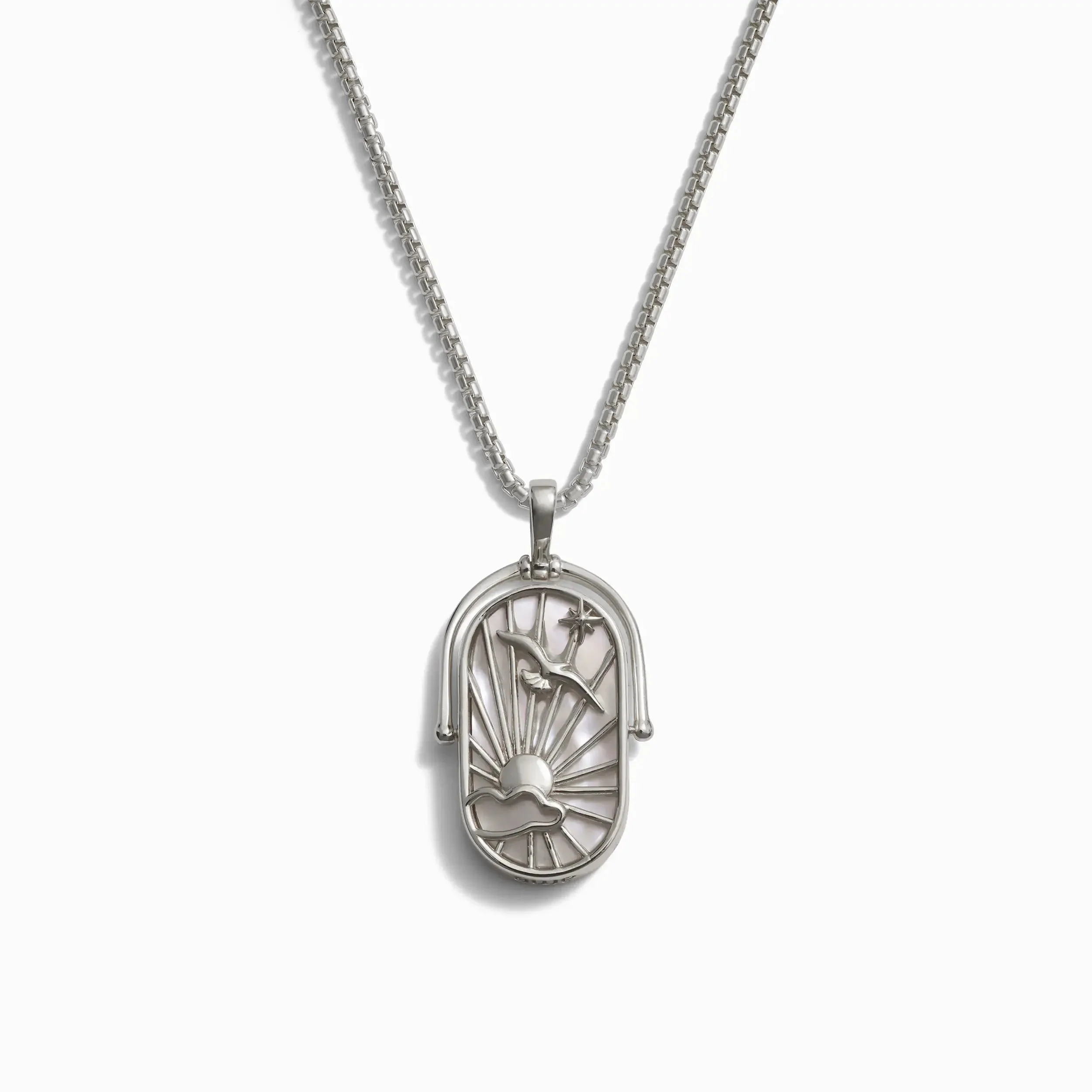 Element Necklace with 2.1mm Rounded Box Chain - Image 7
