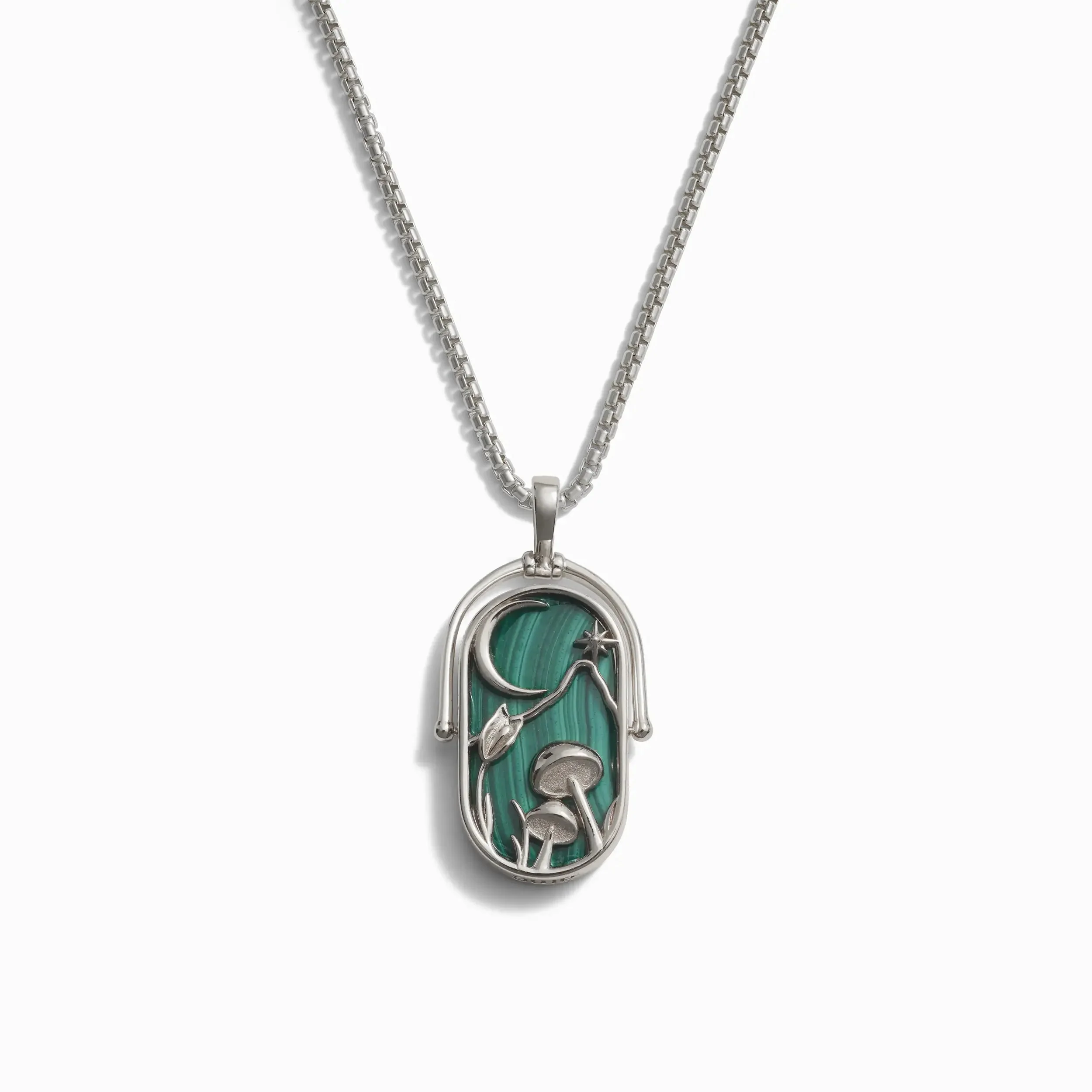 Element Necklace with 2.1mm Rounded Box Chain - Image 9