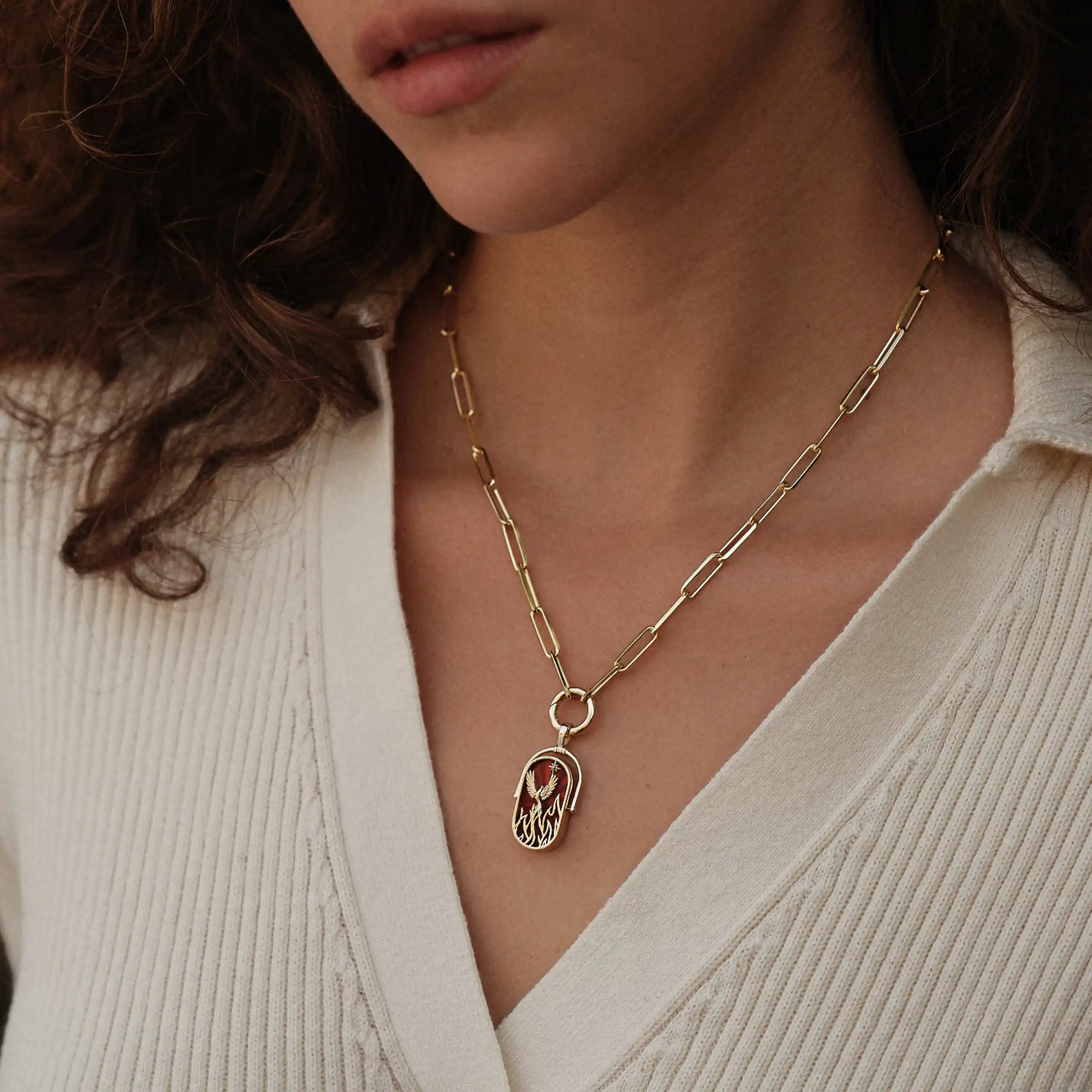 Element Single Charm Necklace - Image 4