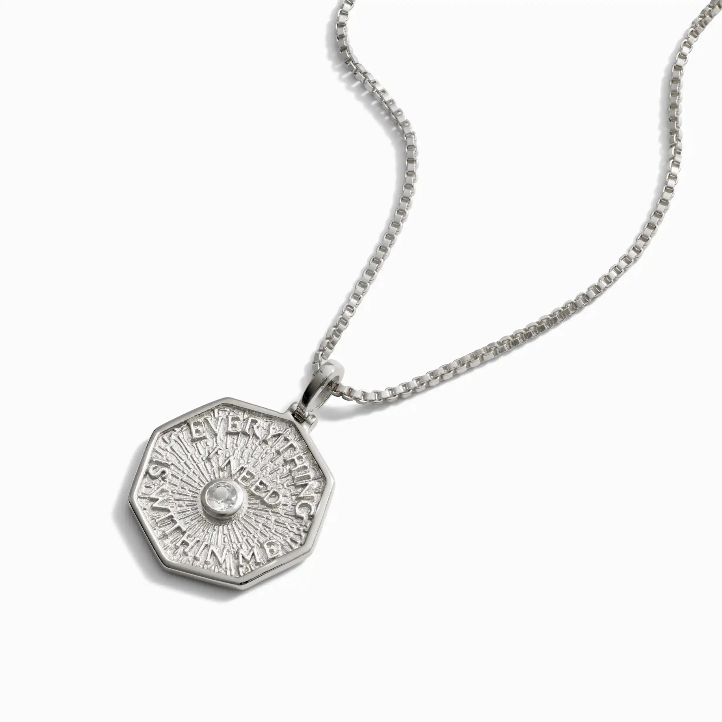 Everything I Need is Within Me Affirmation Necklace - Image 5