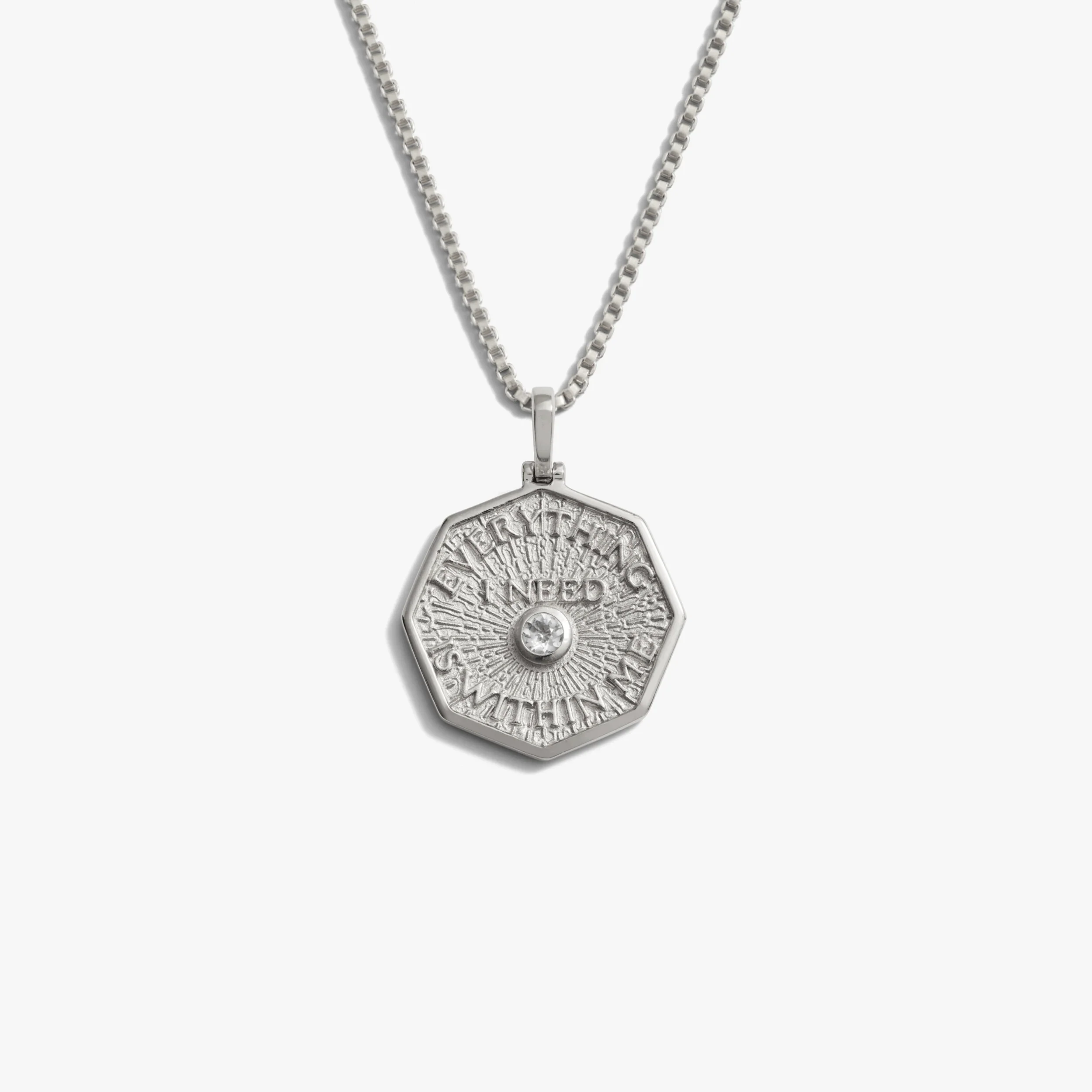 Everything I Need is Within Me Affirmation Necklace - Image 7