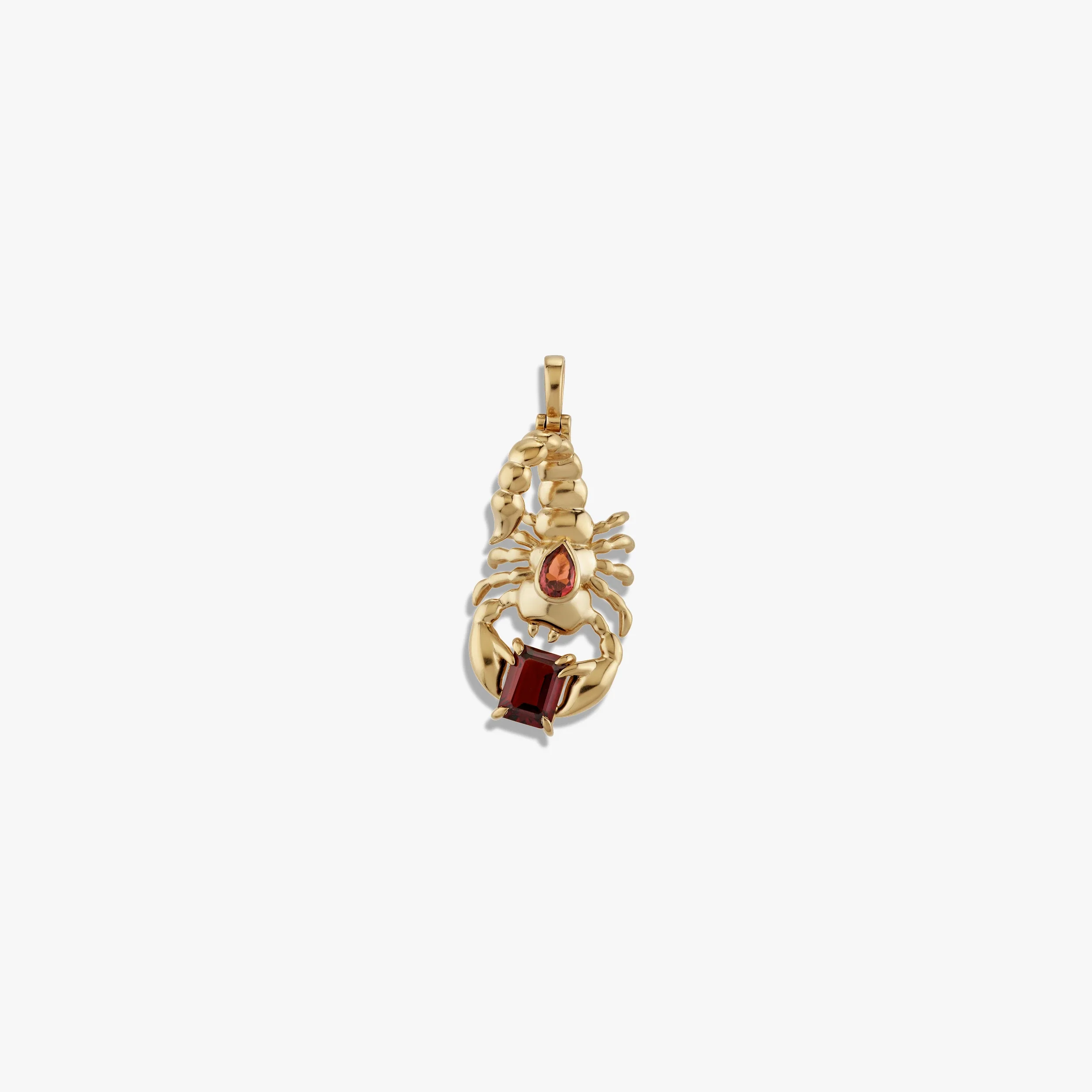 Gemstone Scorpion Amulet