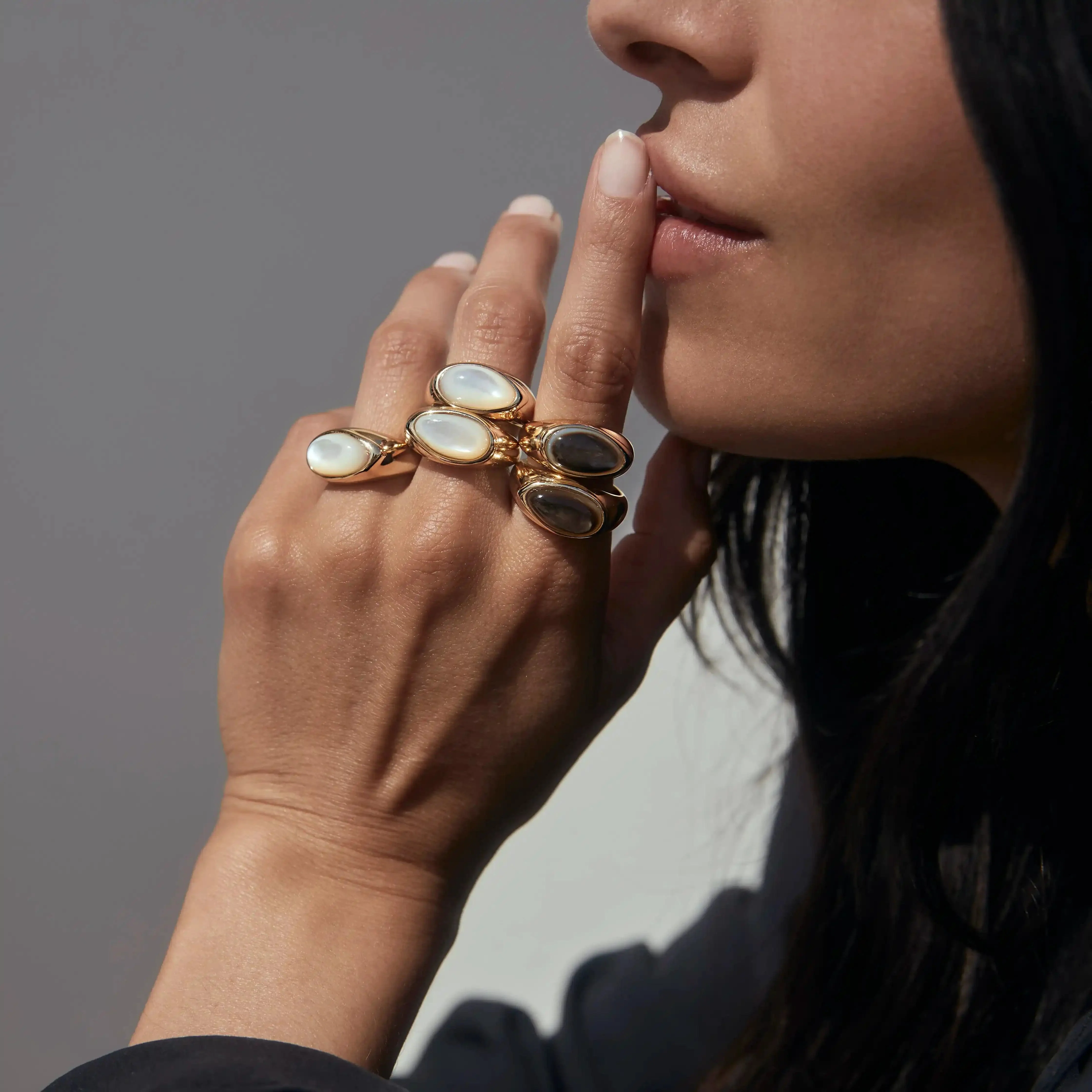 Gemstone Signet Ring - Image 2