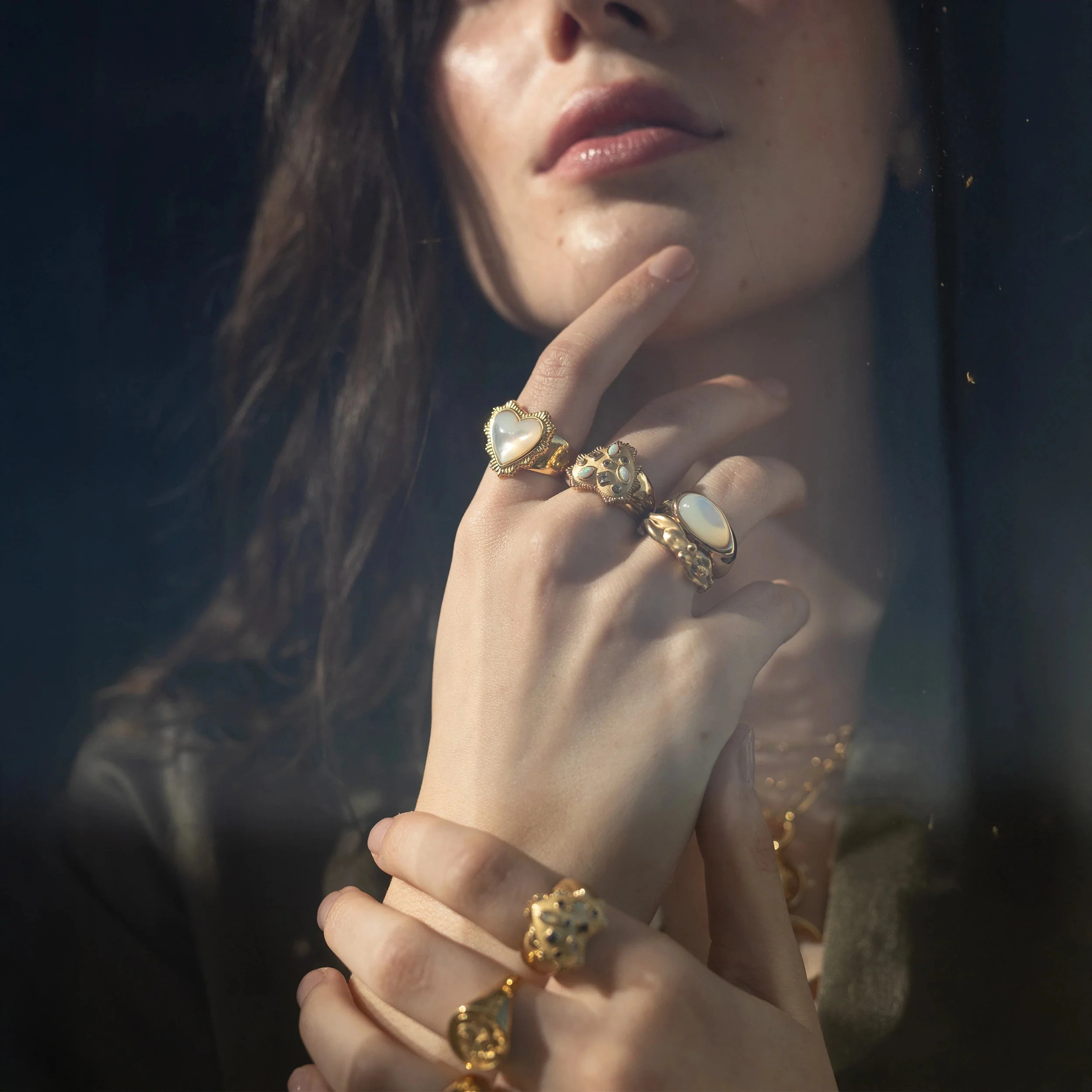 Gemstone Signet Ring - Image 8