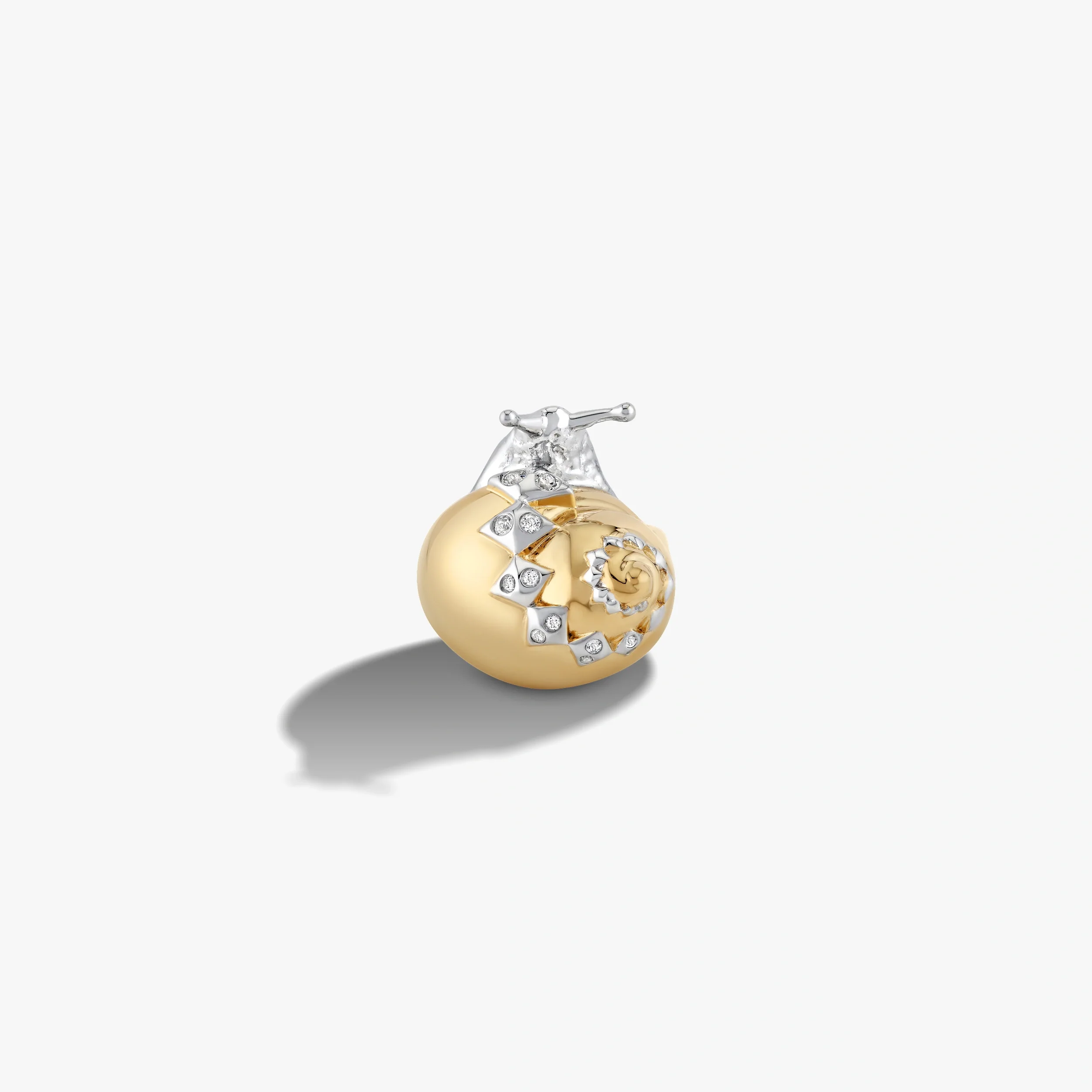 Gemstone Snail Ring