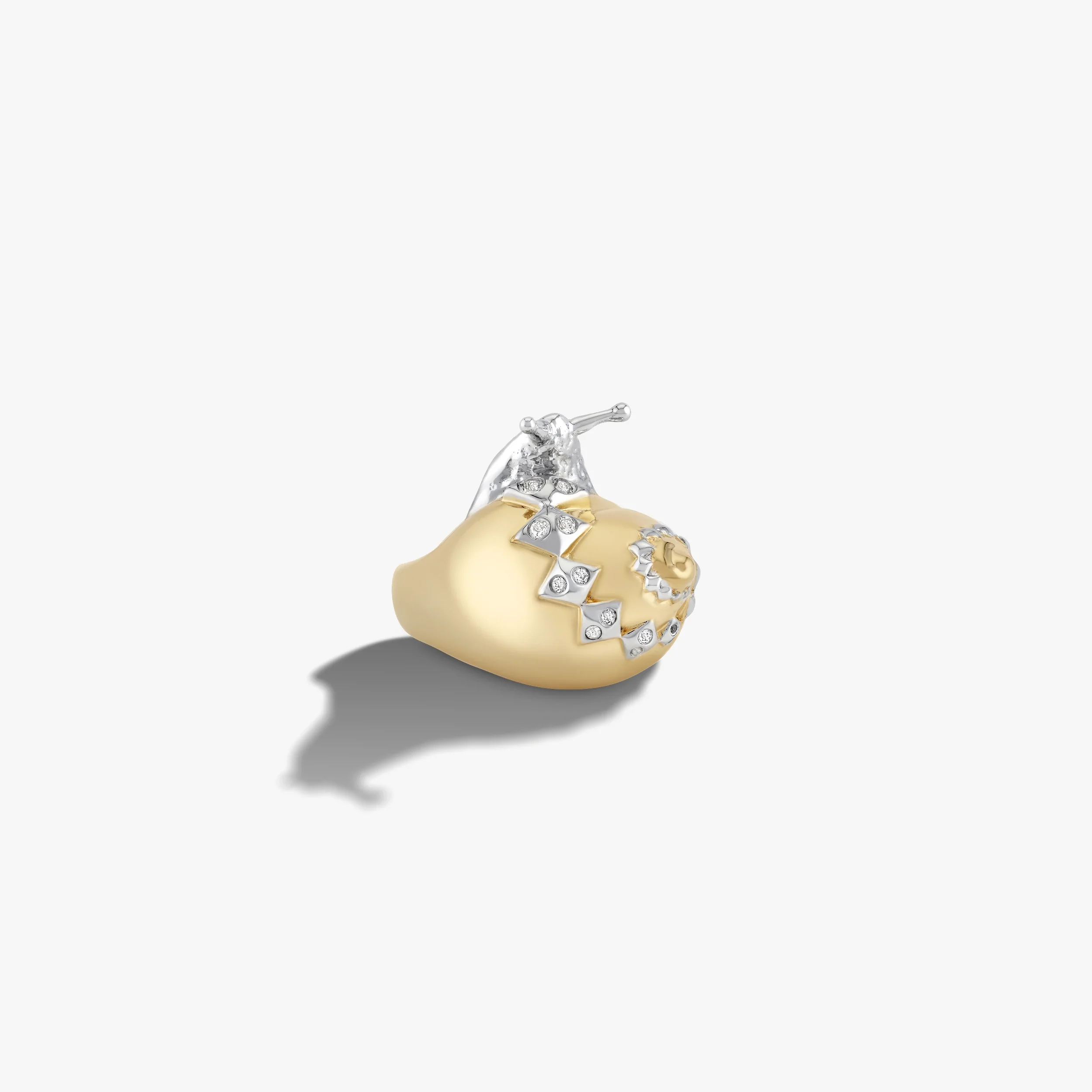 Gemstone Snail Ring - Image 5