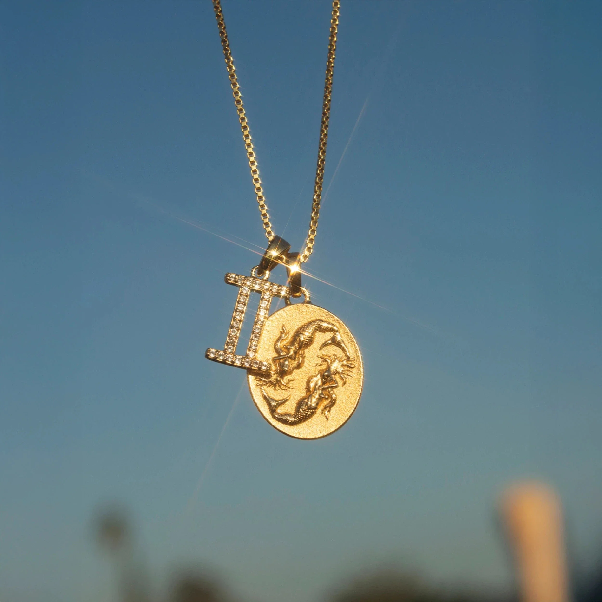 Gemstone Zodiac on Saturn Chain - Image 4