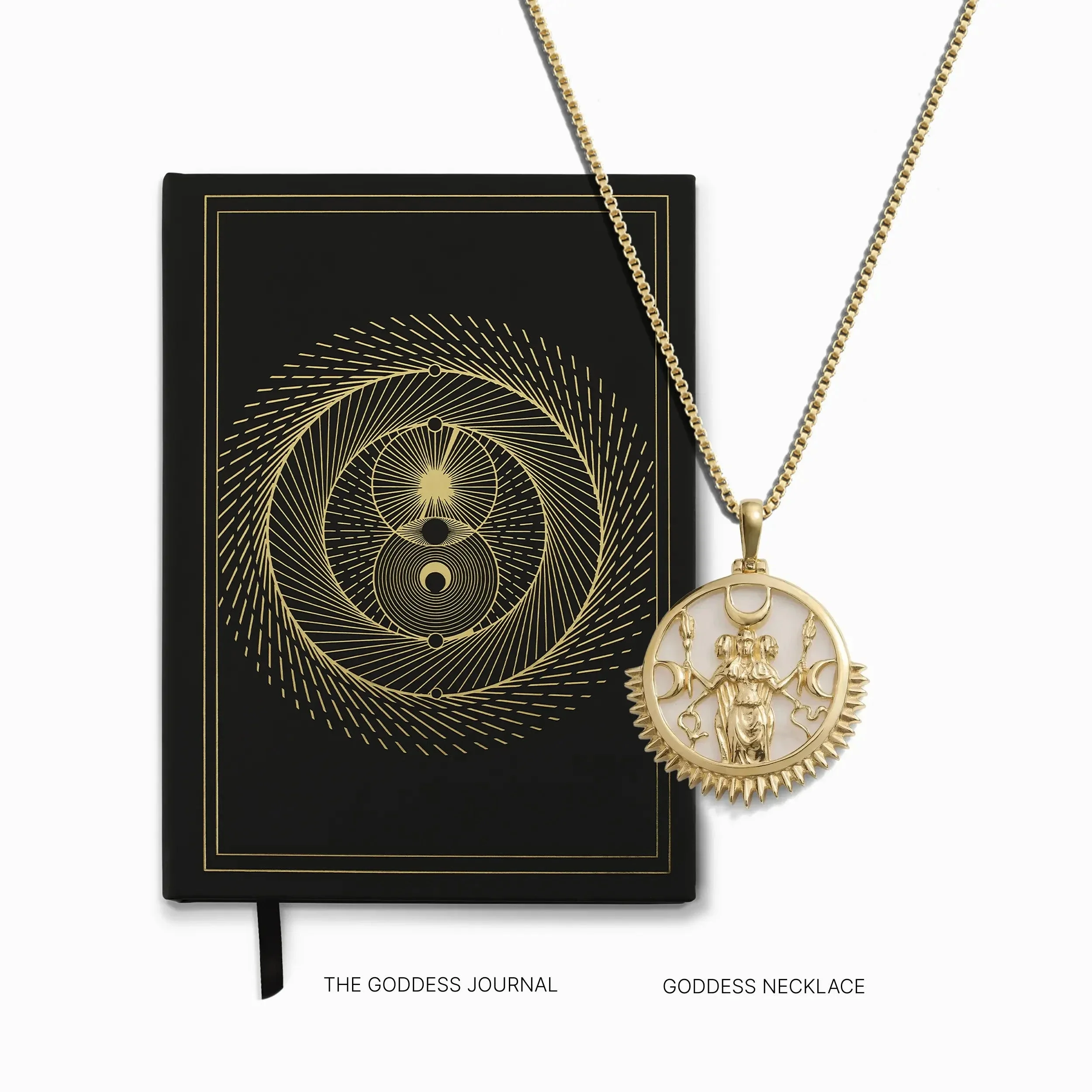 The Goddess Journal + Necklace Set - Image 22