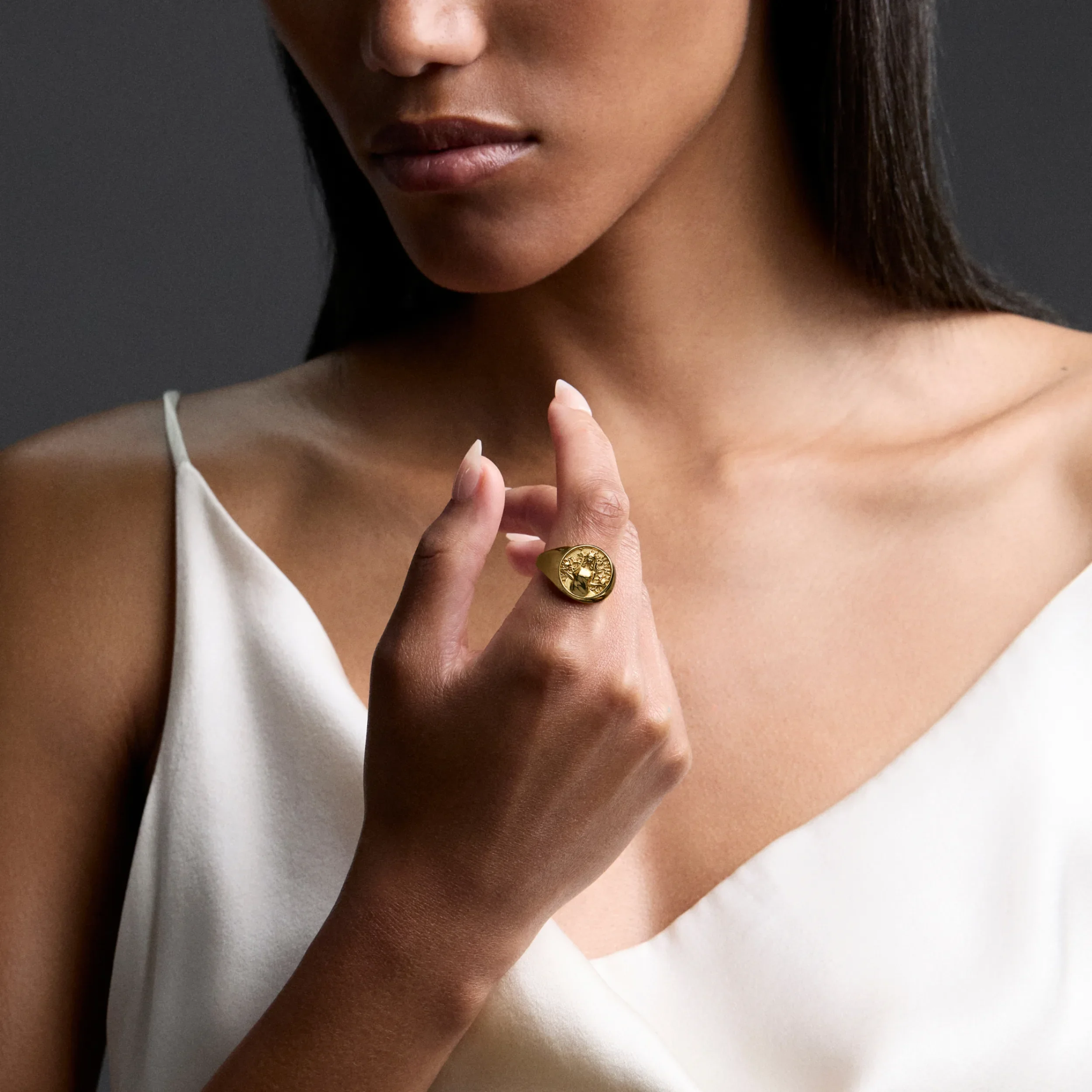 Goddess Signet Ring - Image 4