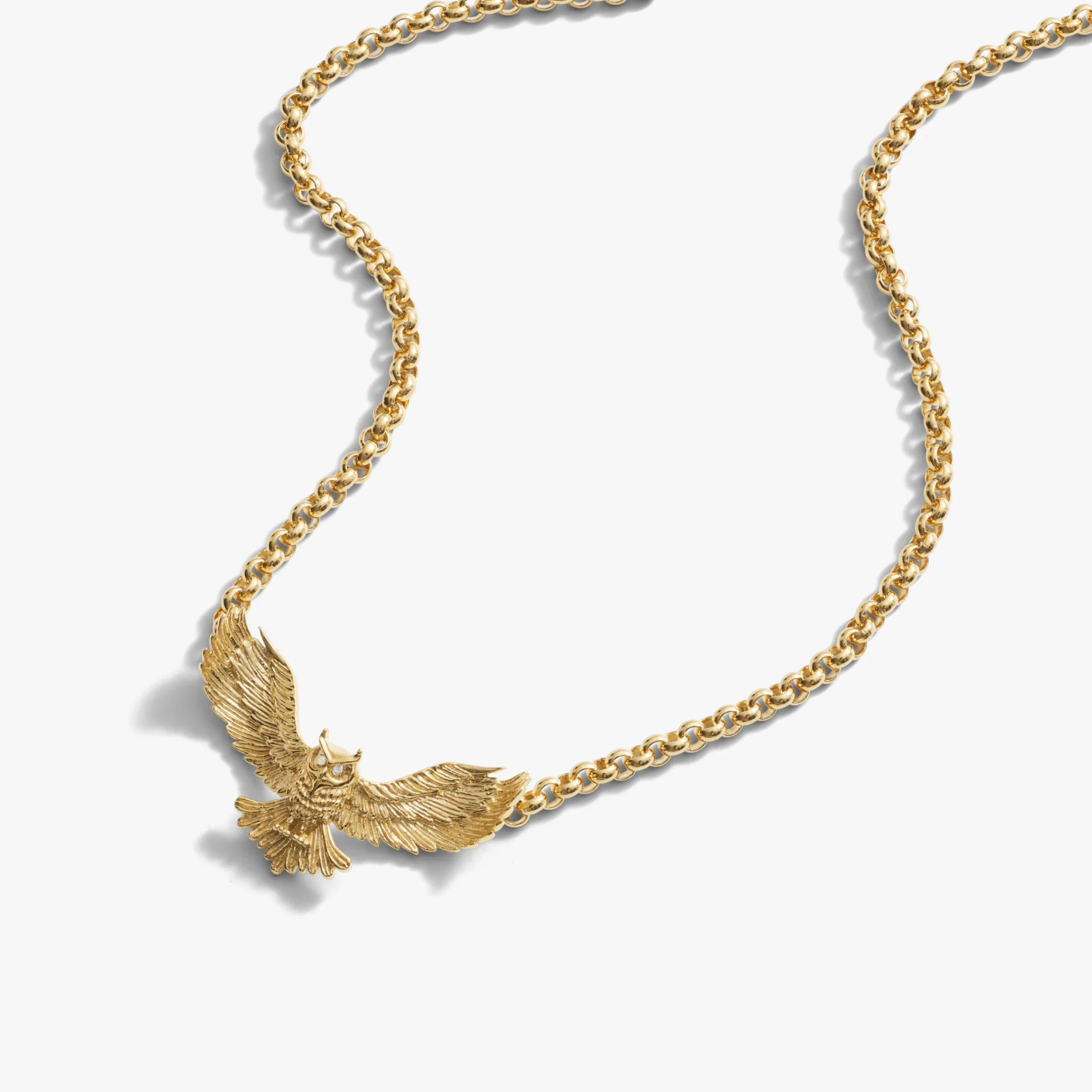 Great Horned Owl Necklace - Image 5