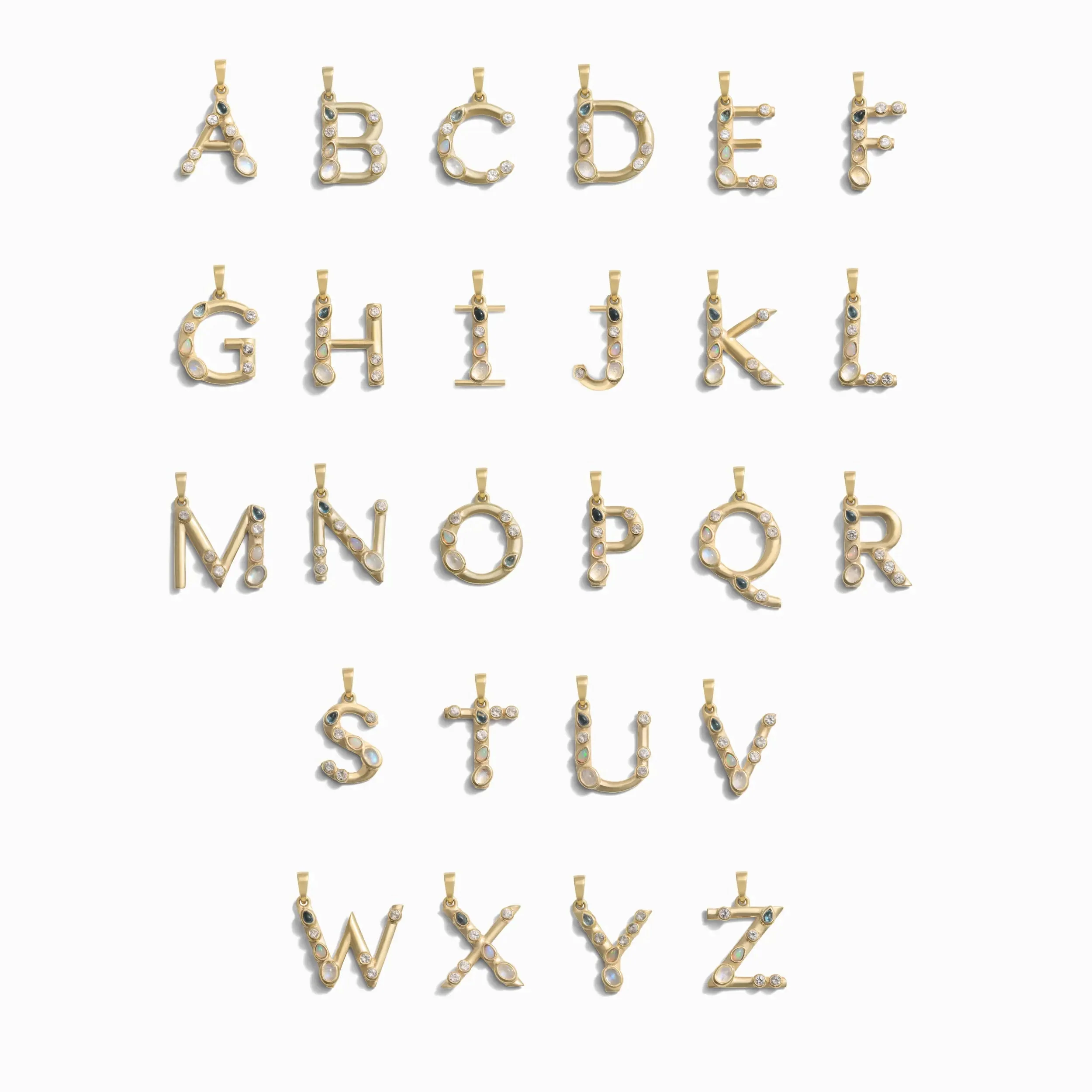 Initial Necklace Set - Image 4