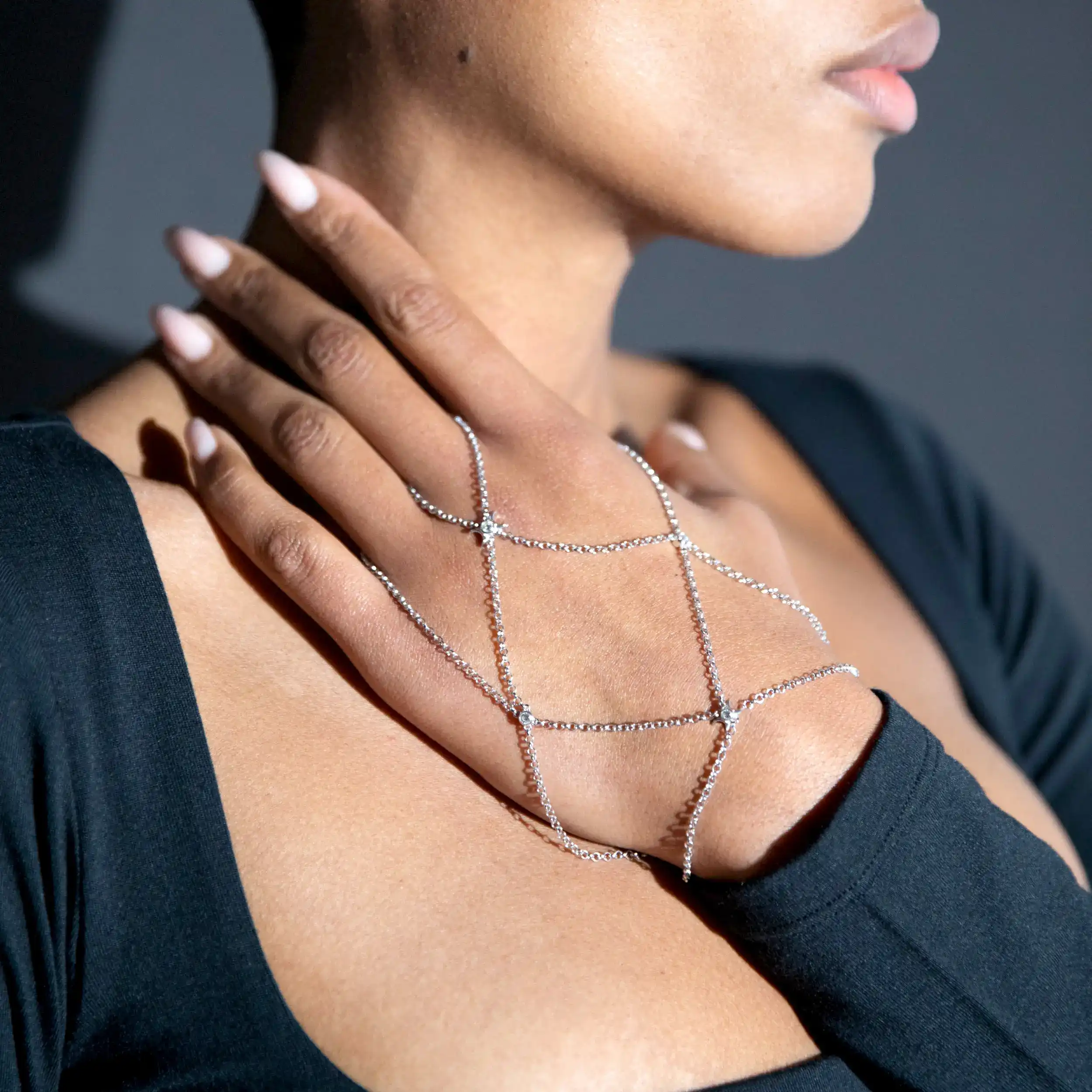 Chainmail Hand Chain - Image 2