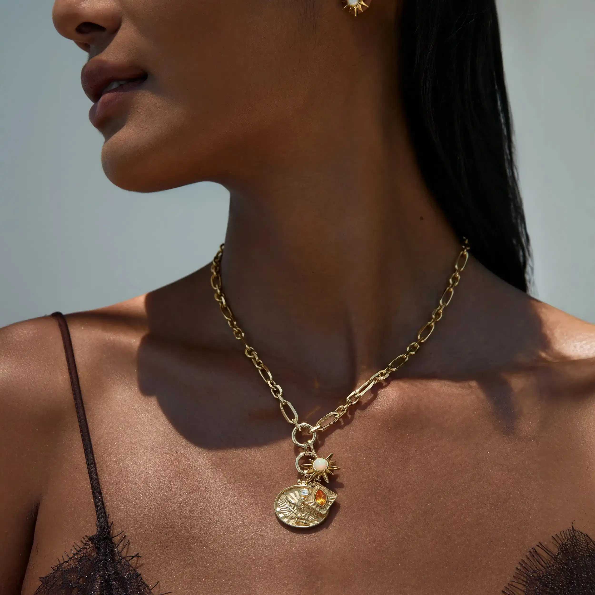 Isis Charm Necklace - Image 2