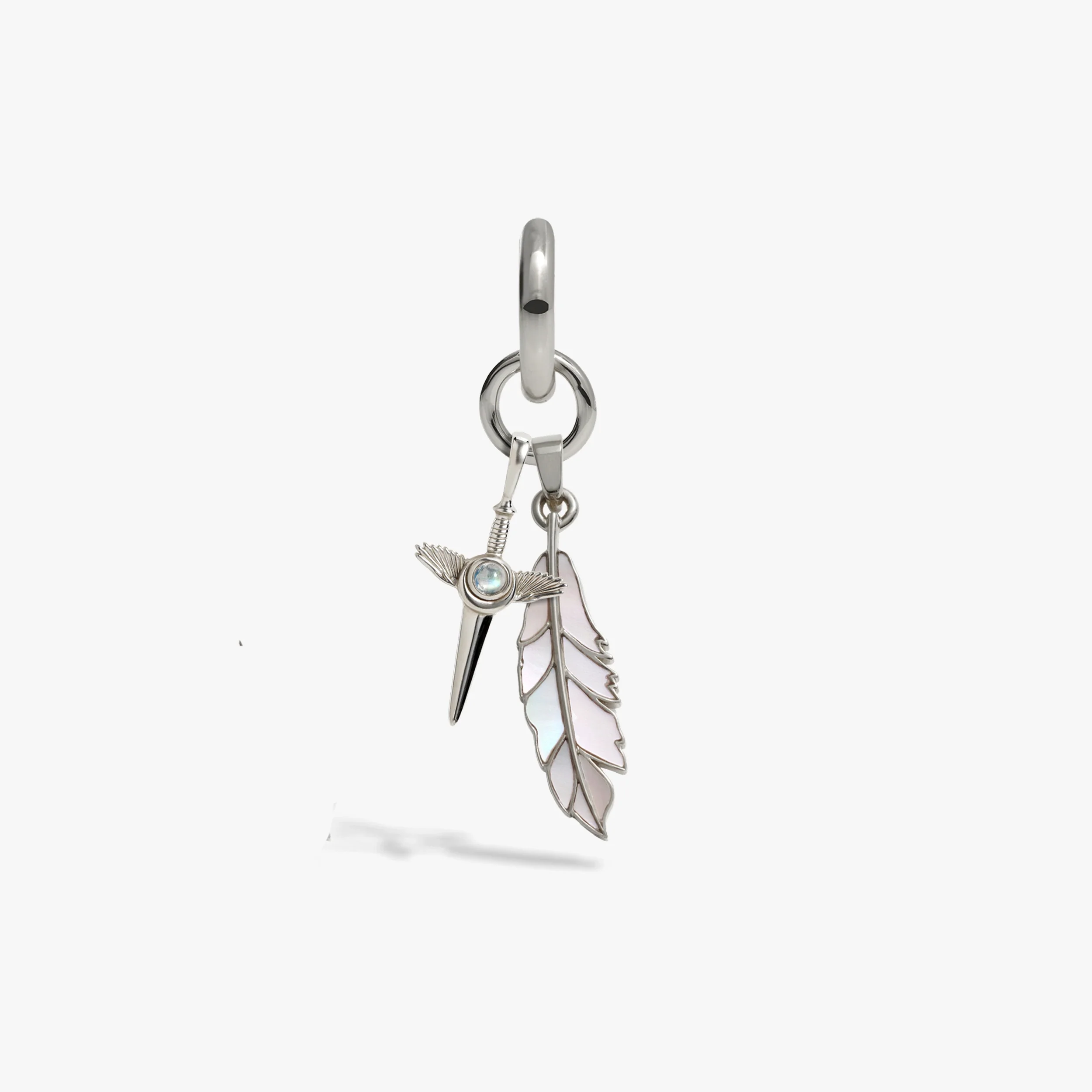 Knowledge Is Power Charm Earrings - Image 5
