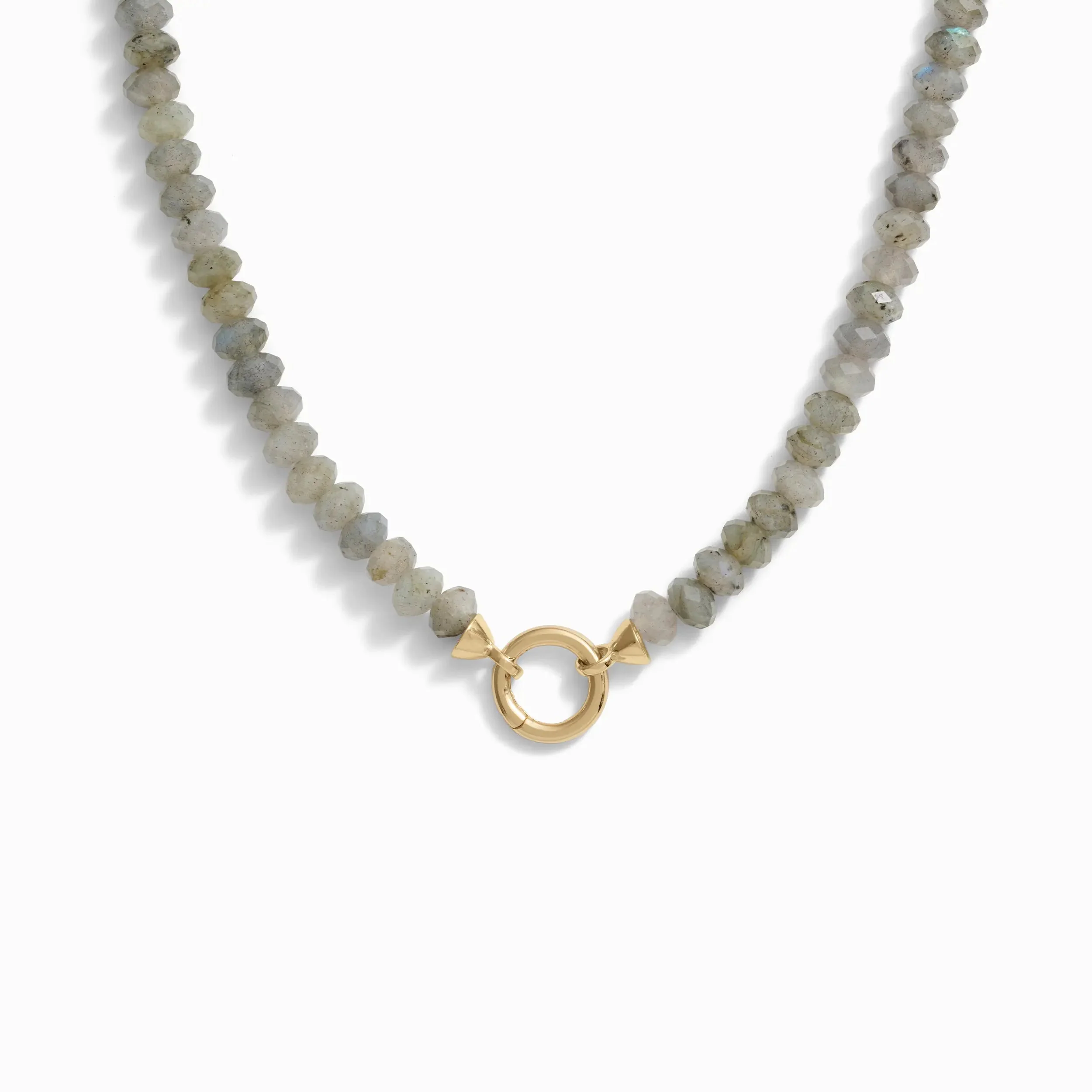 Labradorite Charm Collector Necklace