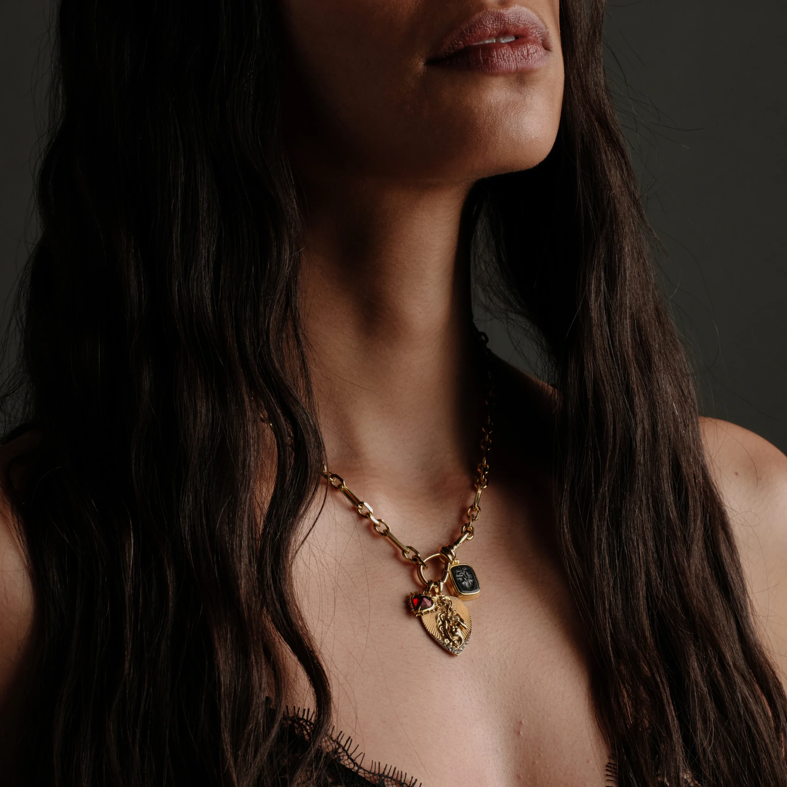 Lover's Knot Statement Collector Necklace - Image 4