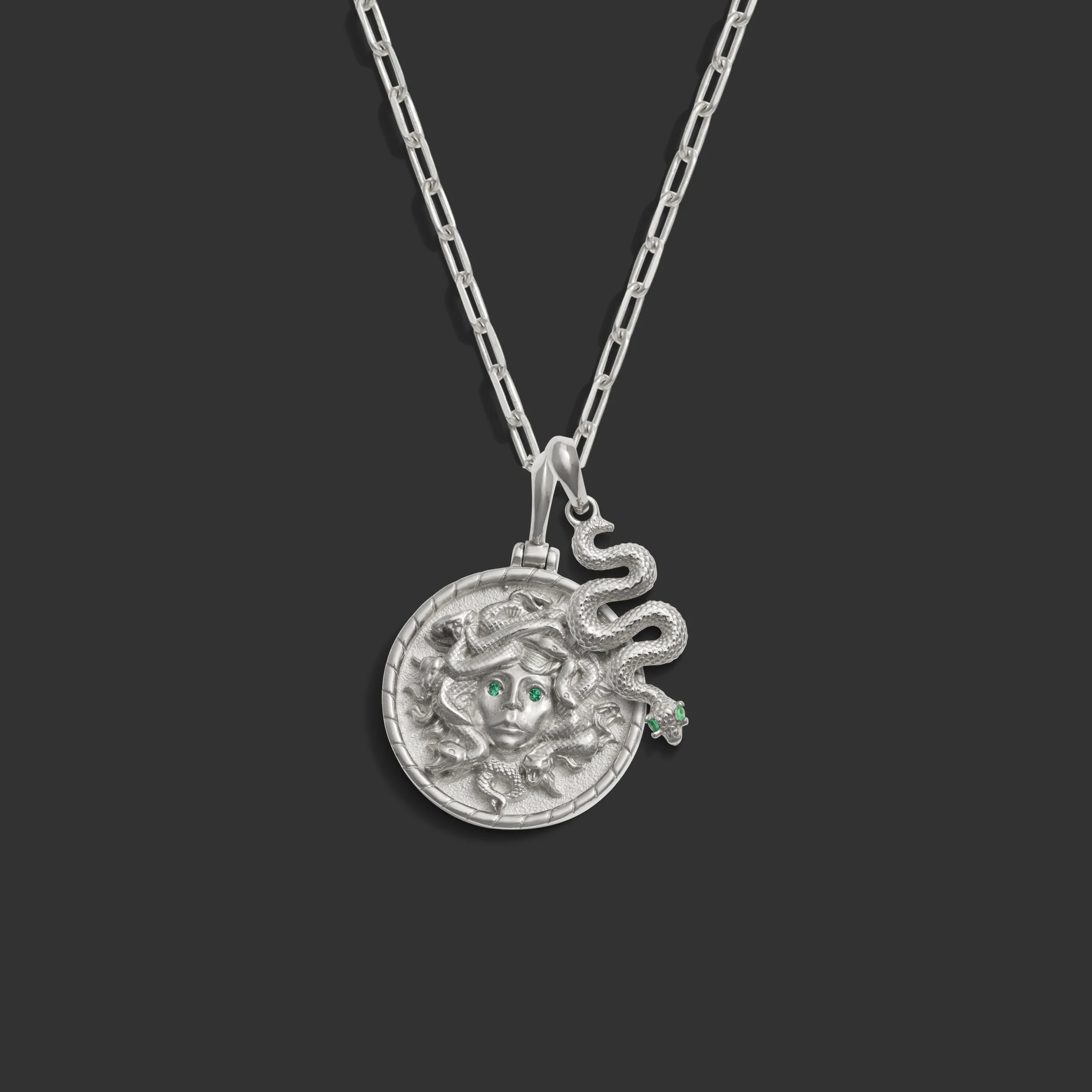 Medusa Snake Necklace Set - Image 4