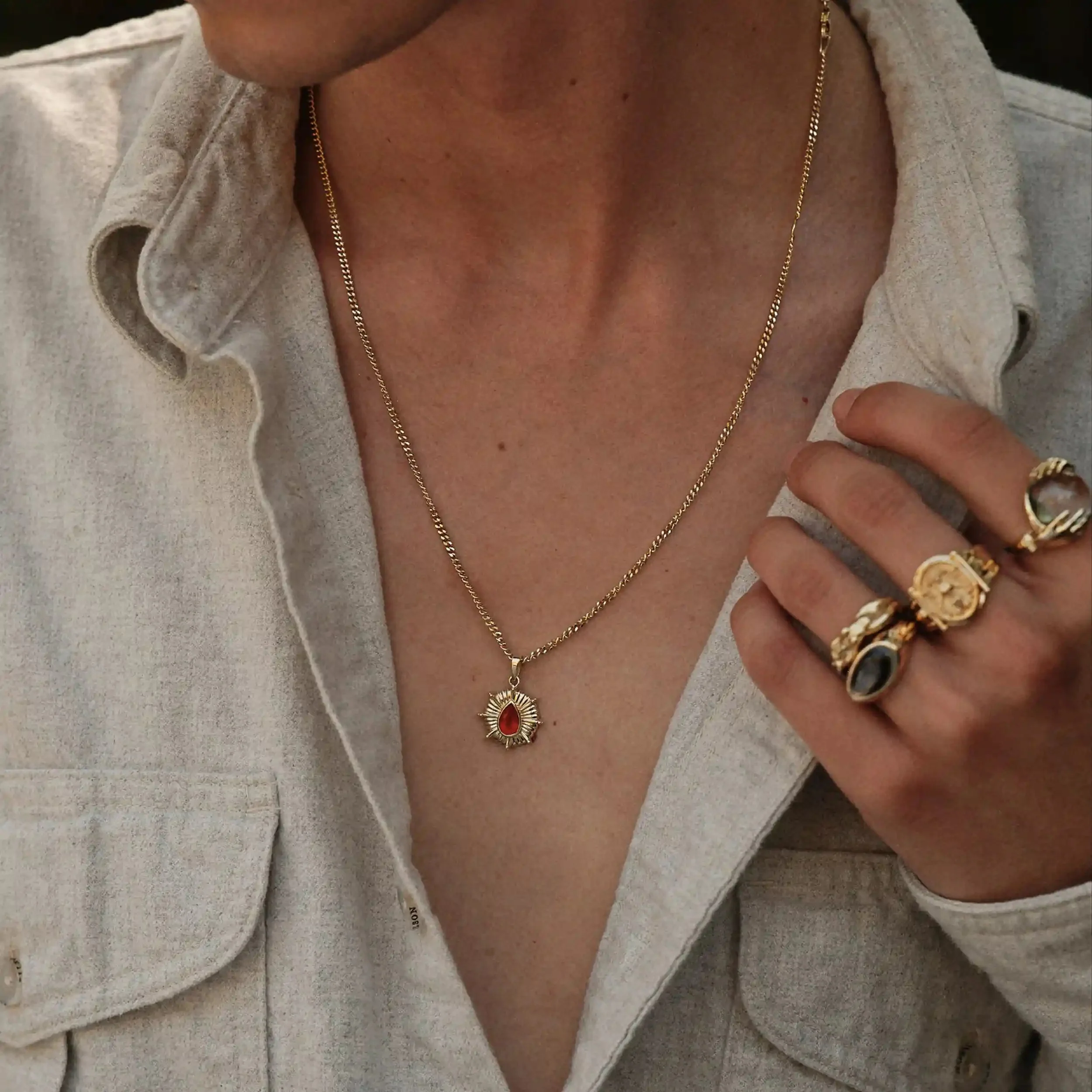 Men's Aura Necklace - Image 2