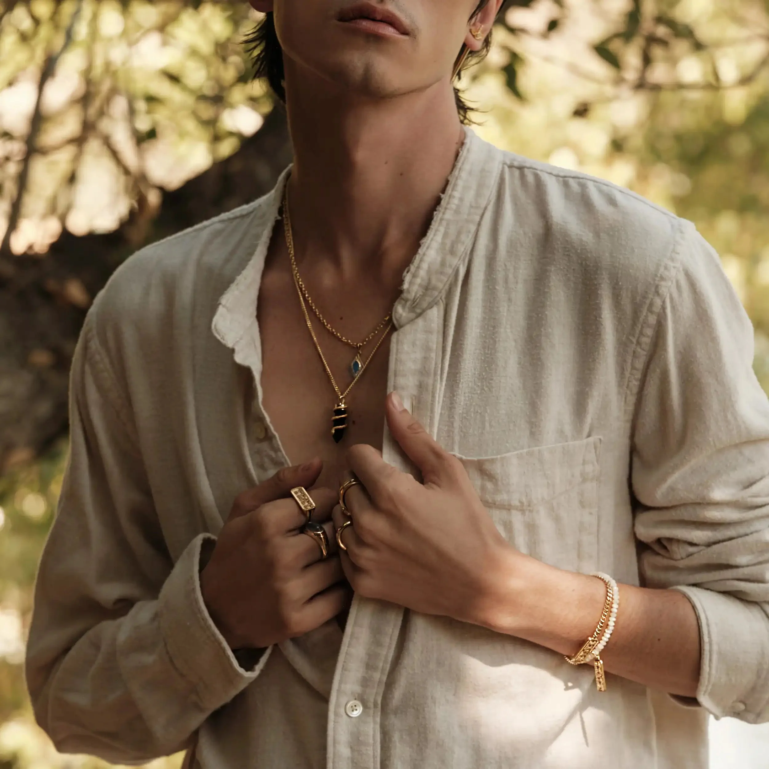 Men's Aura Necklace - Image 4
