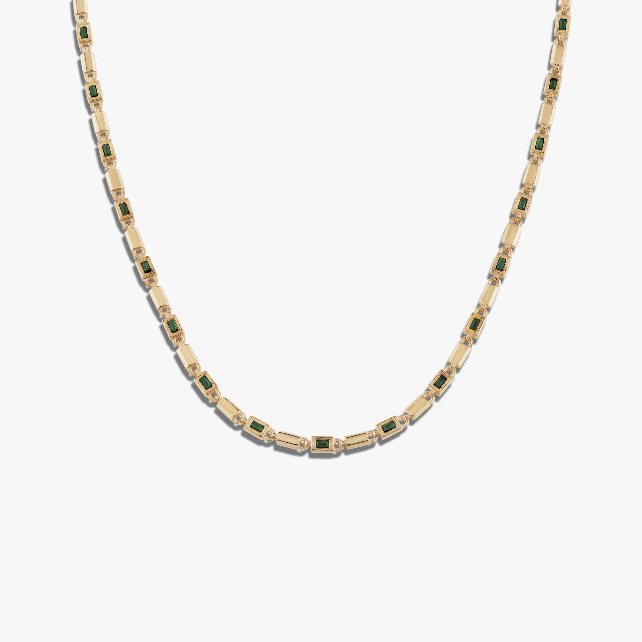 Geo Link Tennis Necklace - Image 5