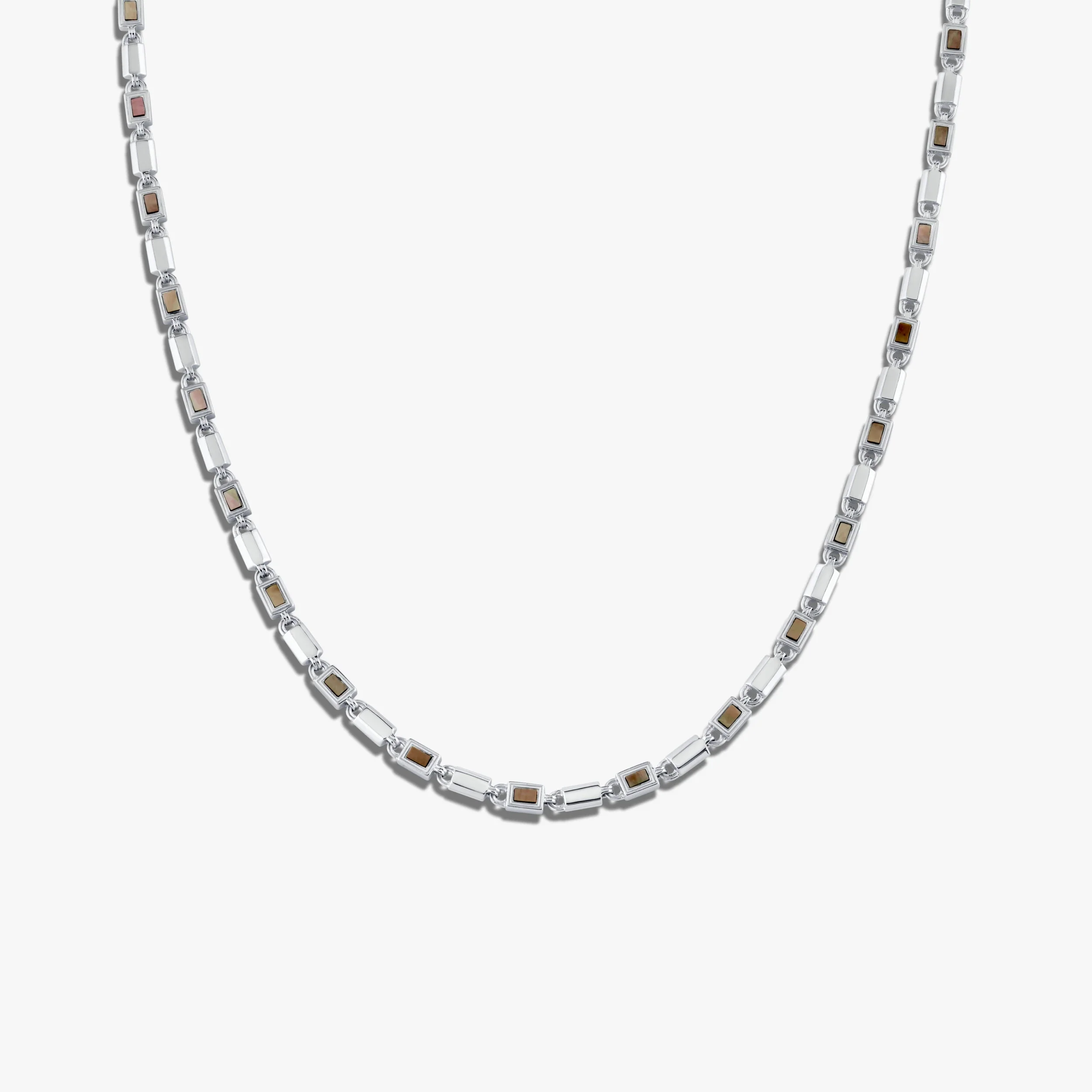 Geo Link Tennis Necklace - Image 6