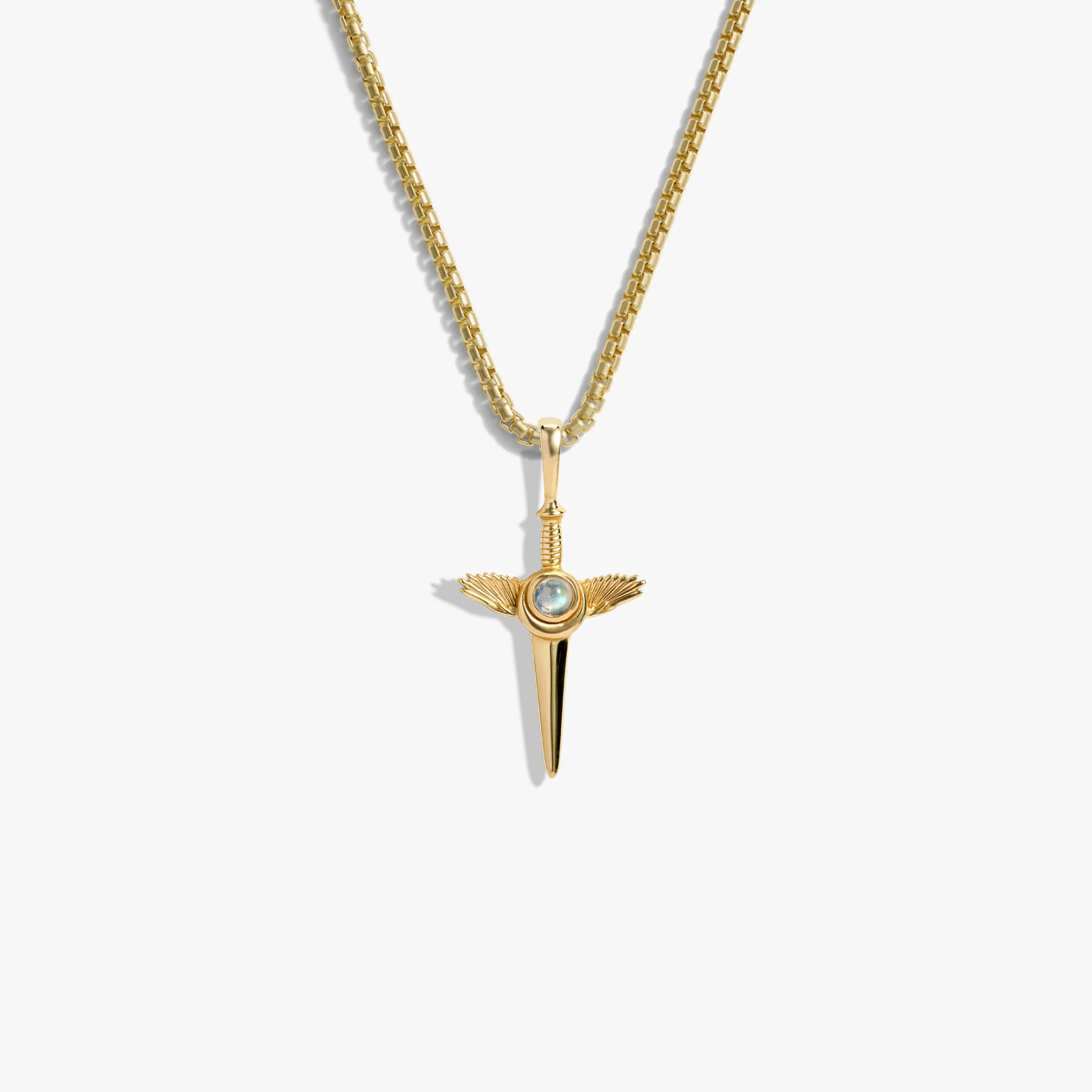 Men's Flying Dagger Necklace