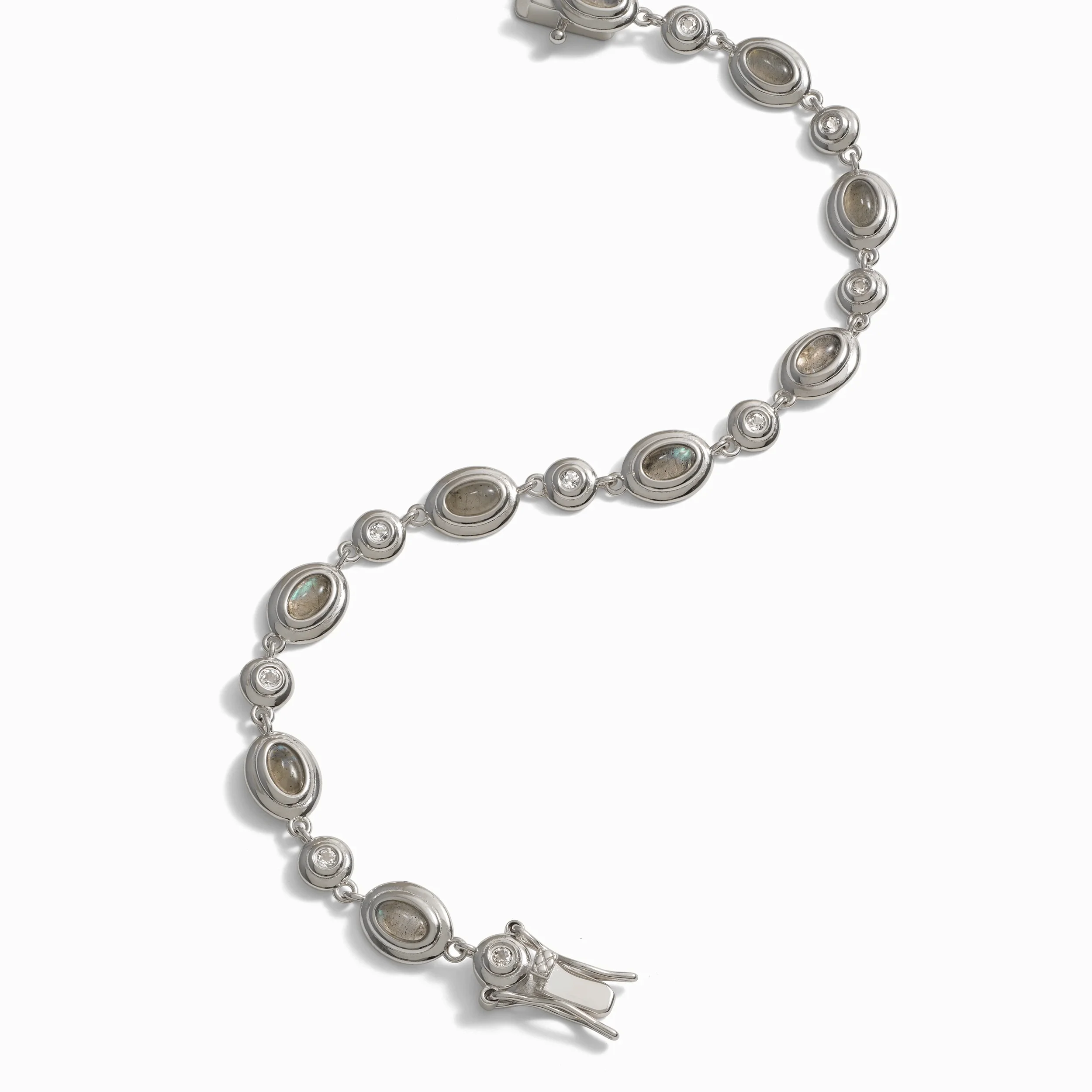 Men's Labradorite Tennis Bracelet - Image 3