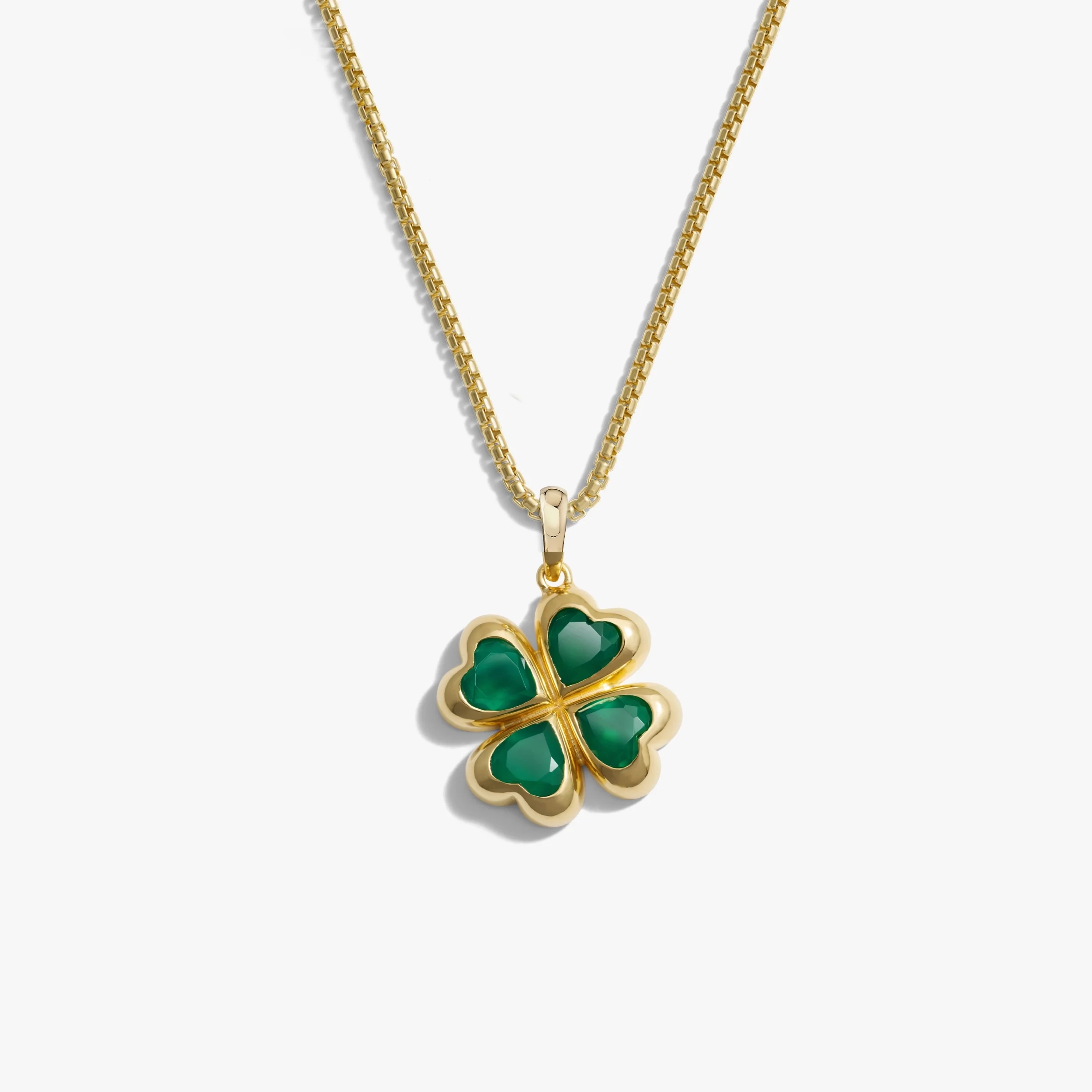 Men's Lucky Clover Necklace
