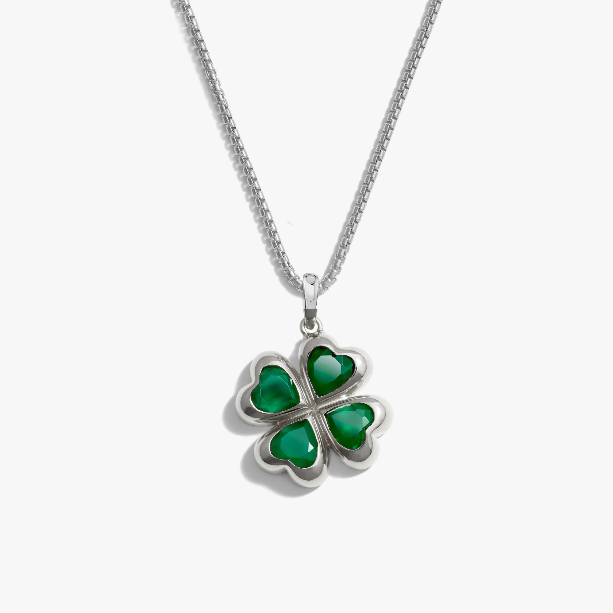 Men's Lucky Clover Necklace - Image 5