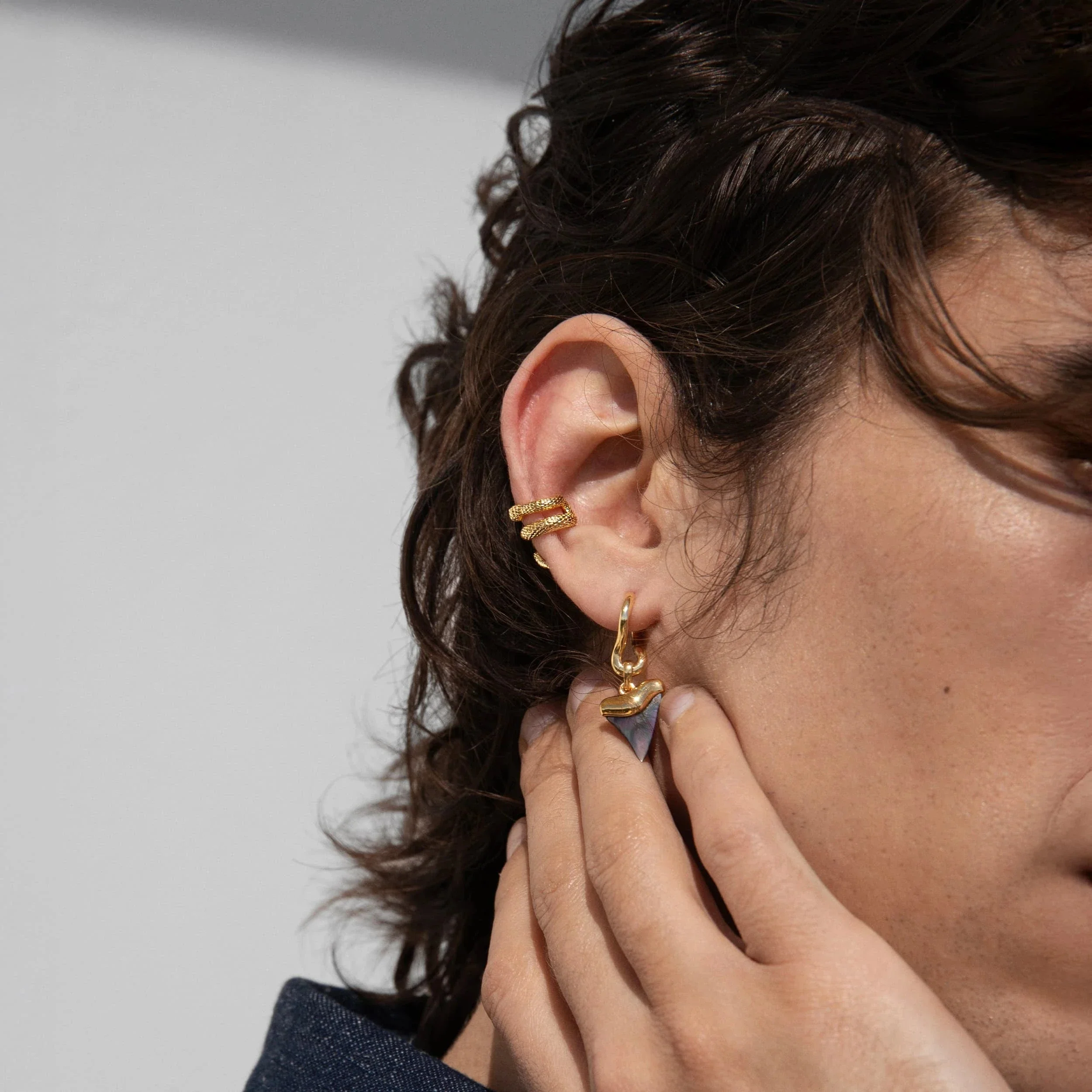 Men's Snake Ear Cuff - Image 2
