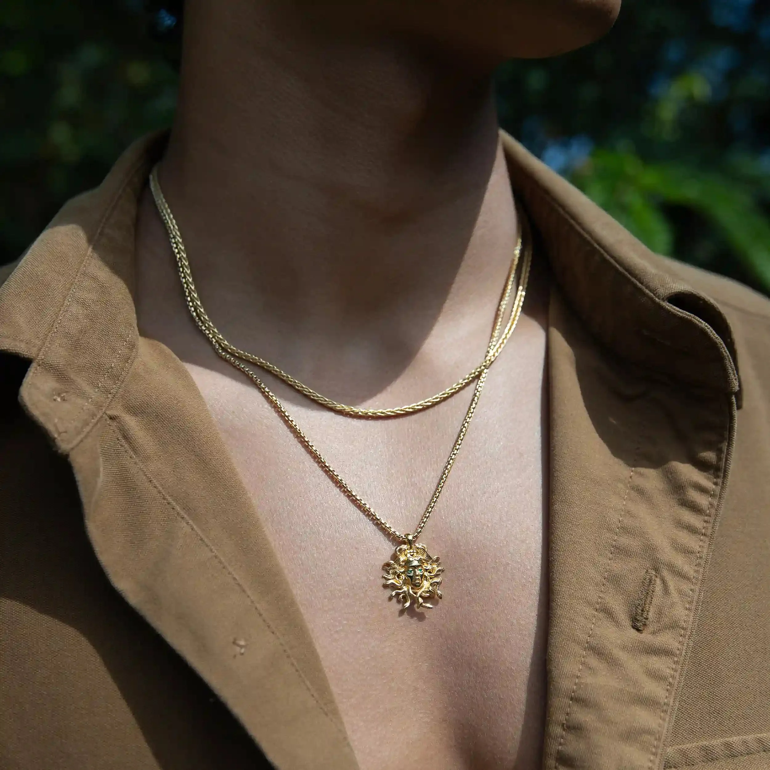 Men's Special Edition Medusa Necklace - Image 4