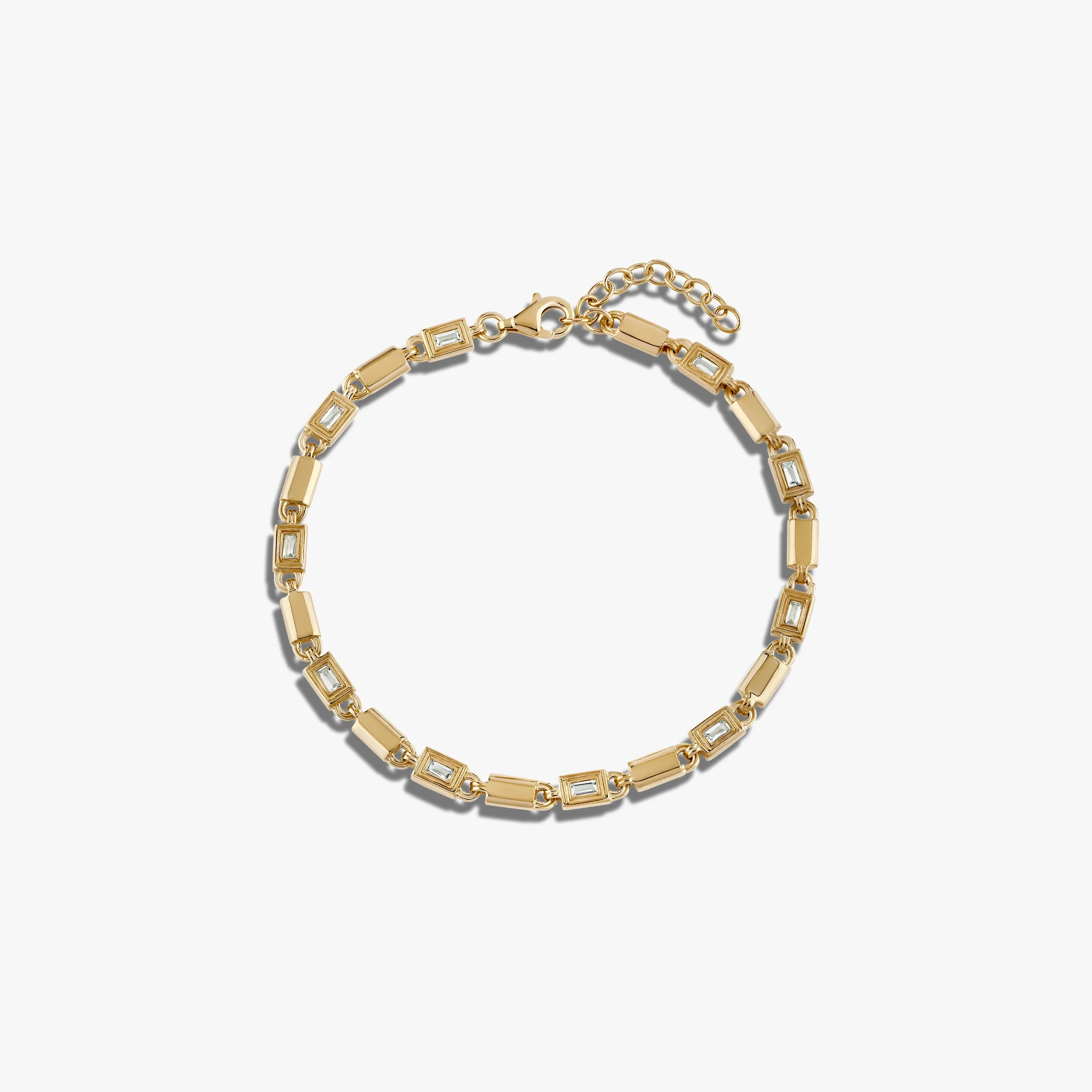 Geo Link Tennis Bracelet