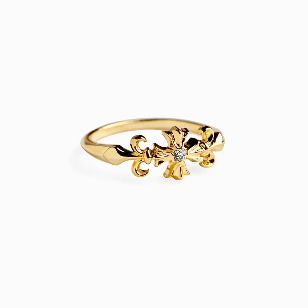 Mini French Cross Ring - Image 4