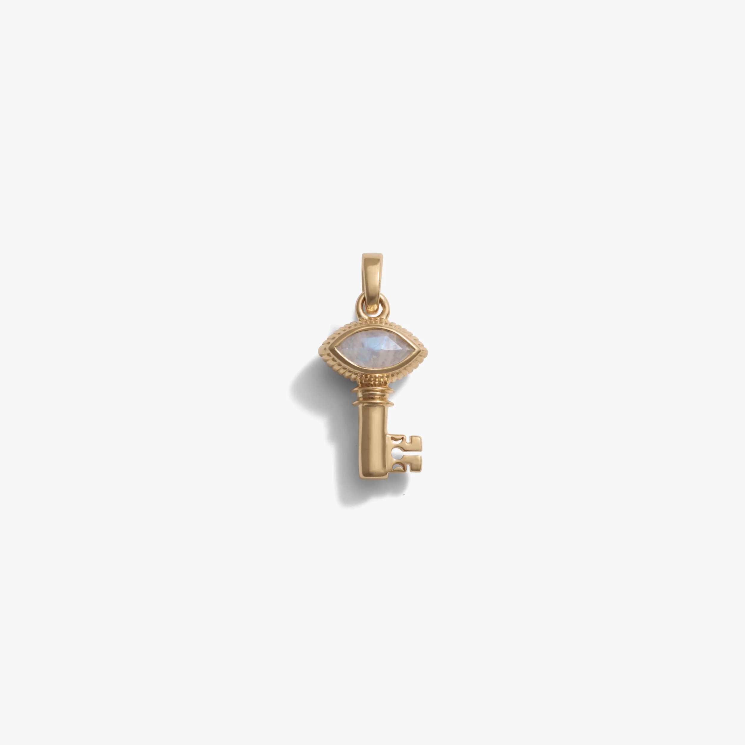 Mini Moonstone Key Amulet