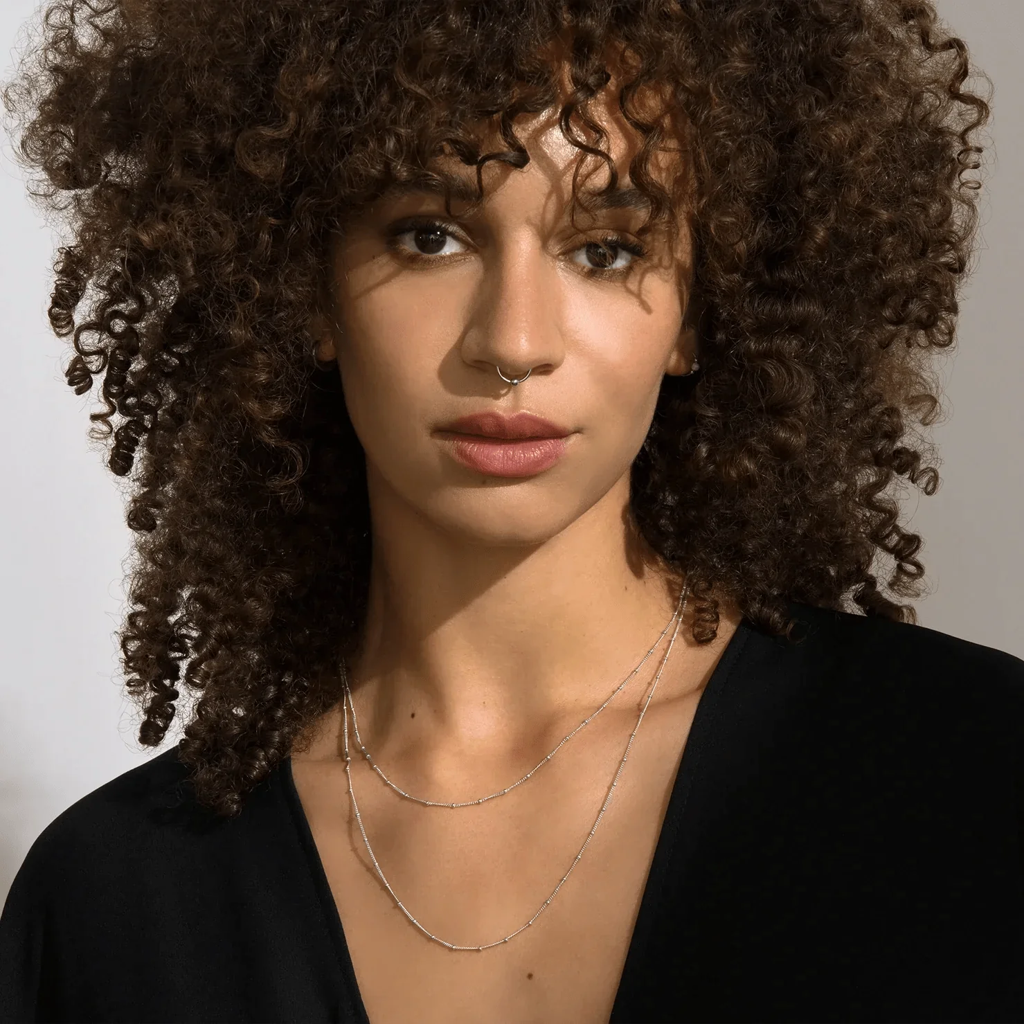Mini Paperclip Chain Necklace - Image 6