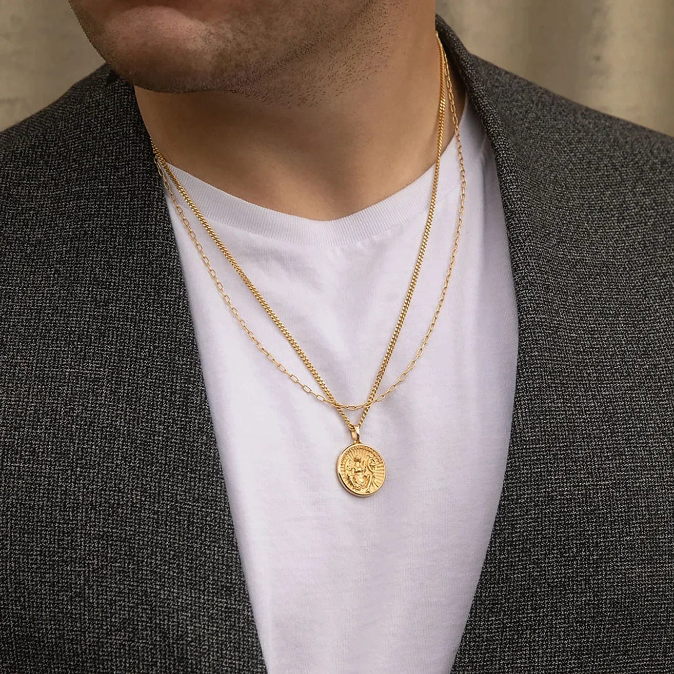 Mini Paperclip Chain Necklace - Image 8