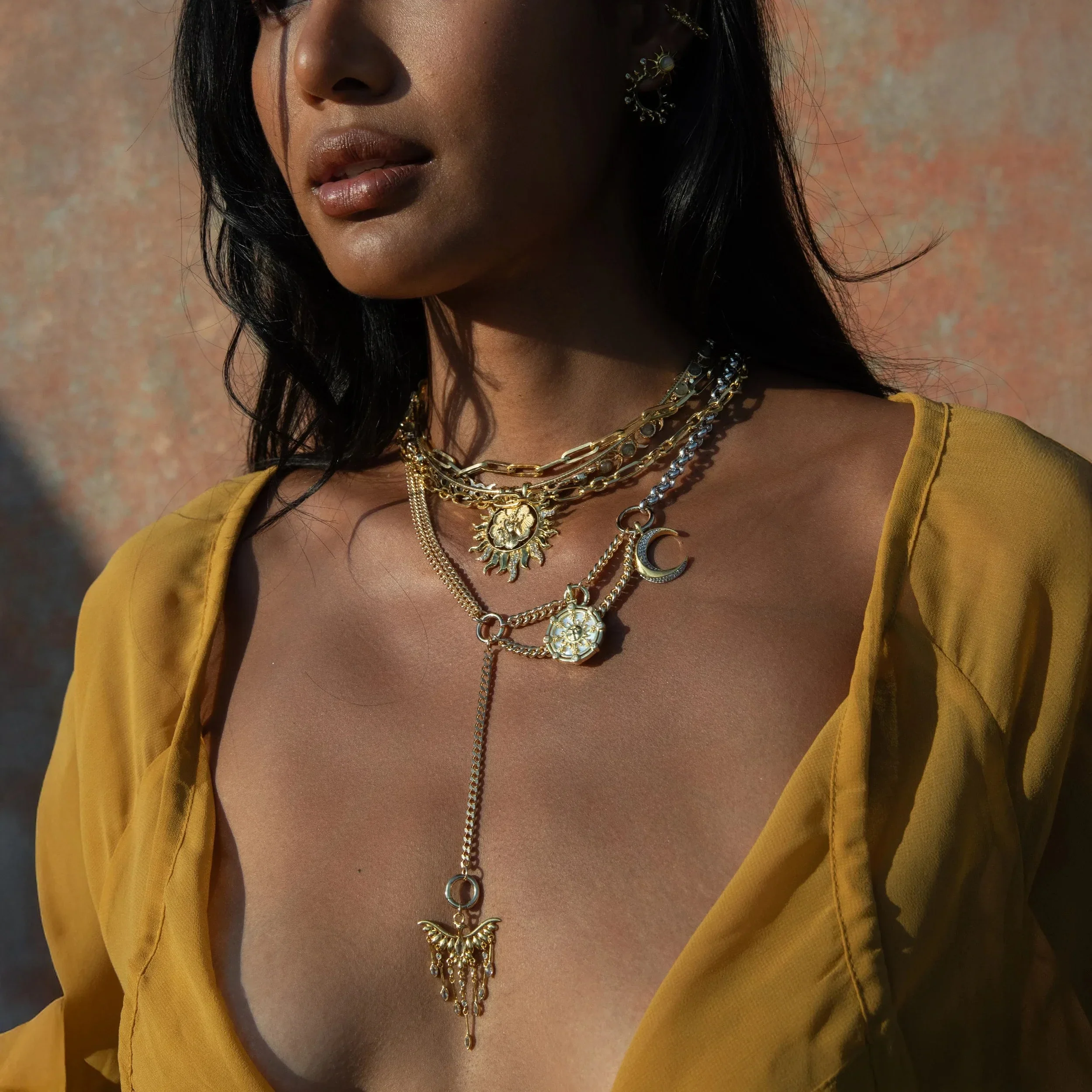 Chandelier Phoenix Necklace - Image 5