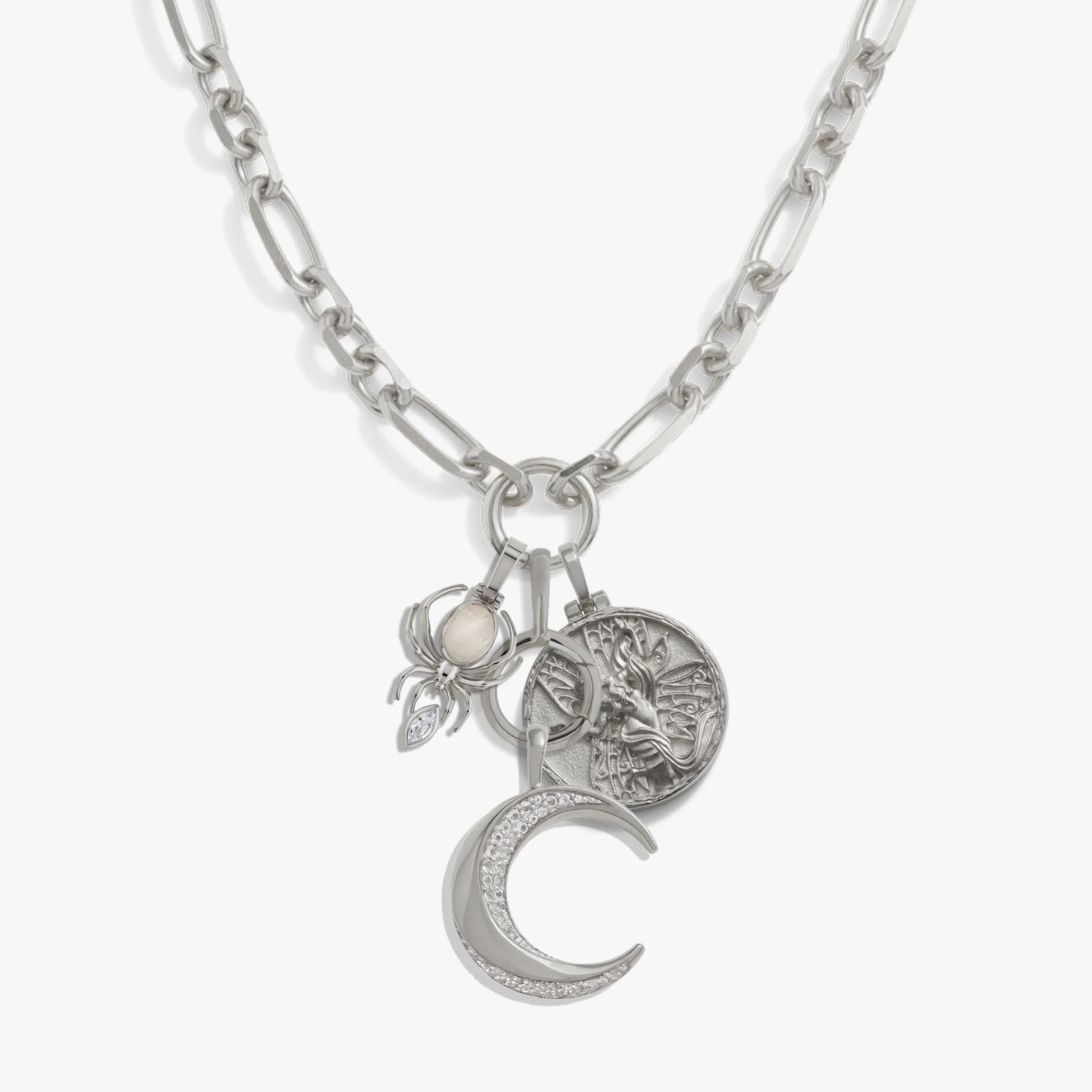 Moon Fairy Charm Necklace - Image 5
