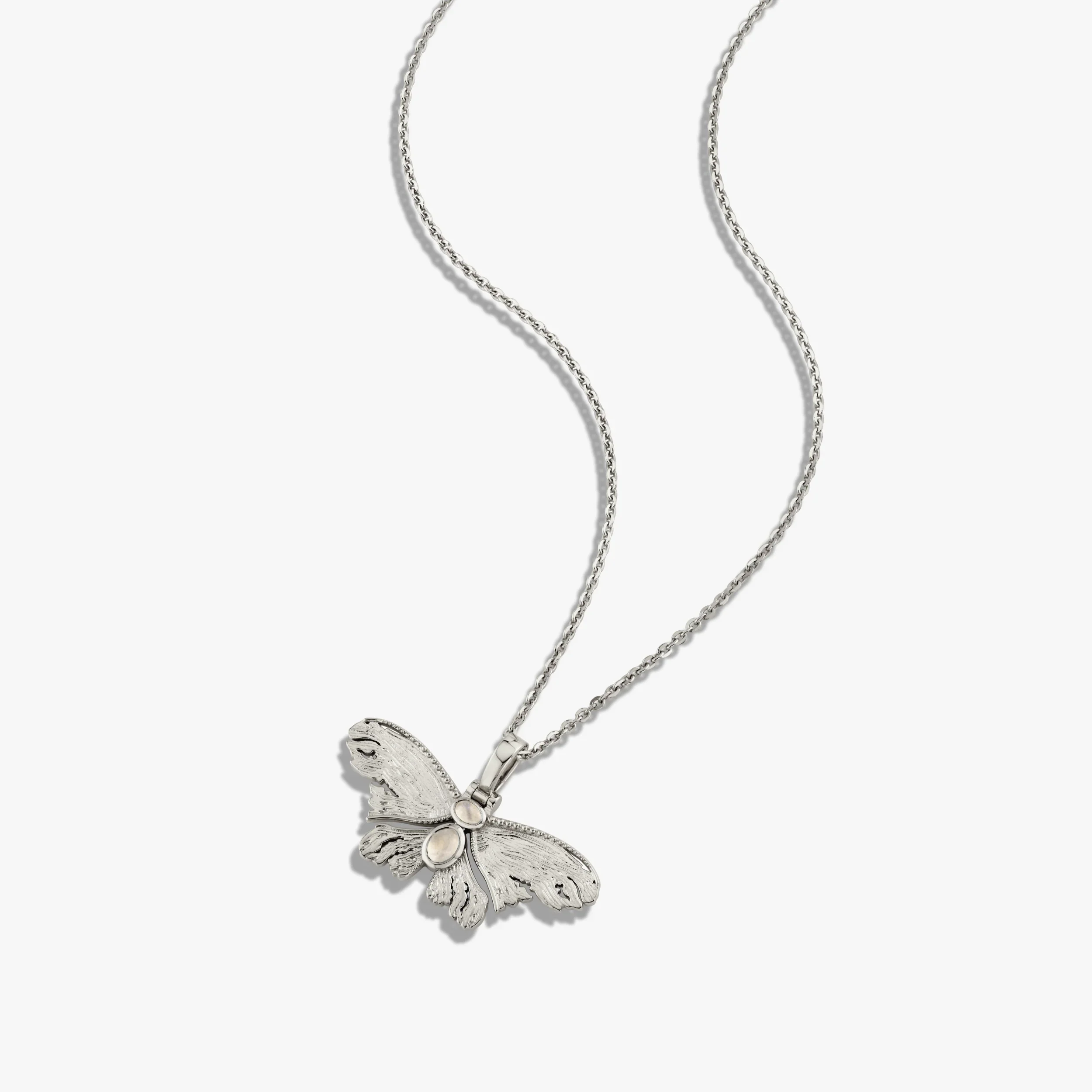 Moonstone Moth Necklace - Image 5