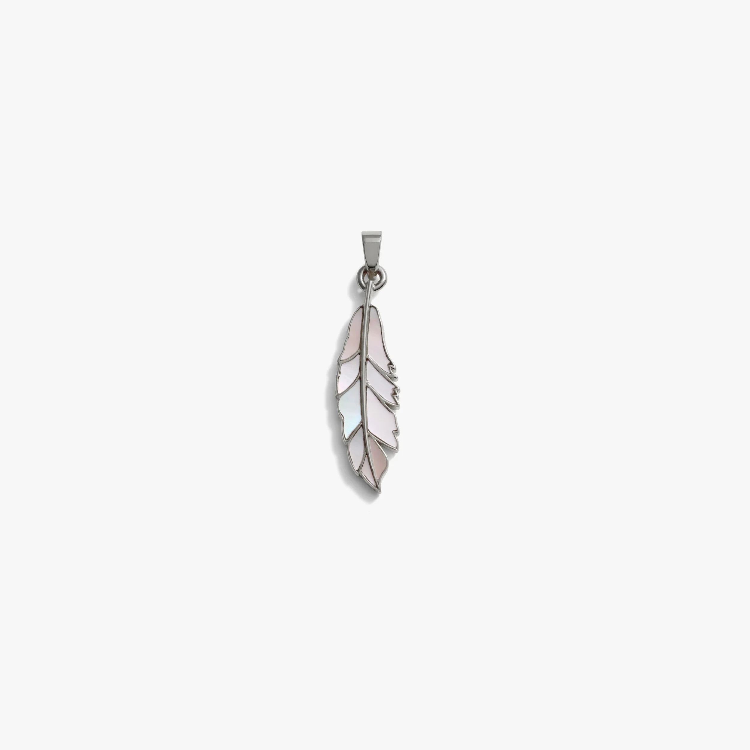 Mother of Pearl Feather Amulet - Image 8