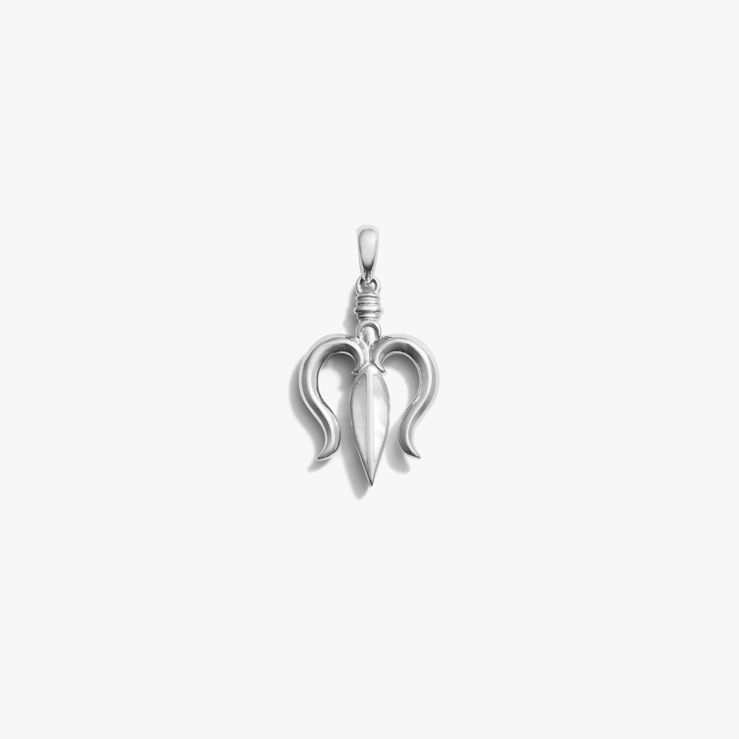 Mother of Pearl Trident Amulet - Image 7