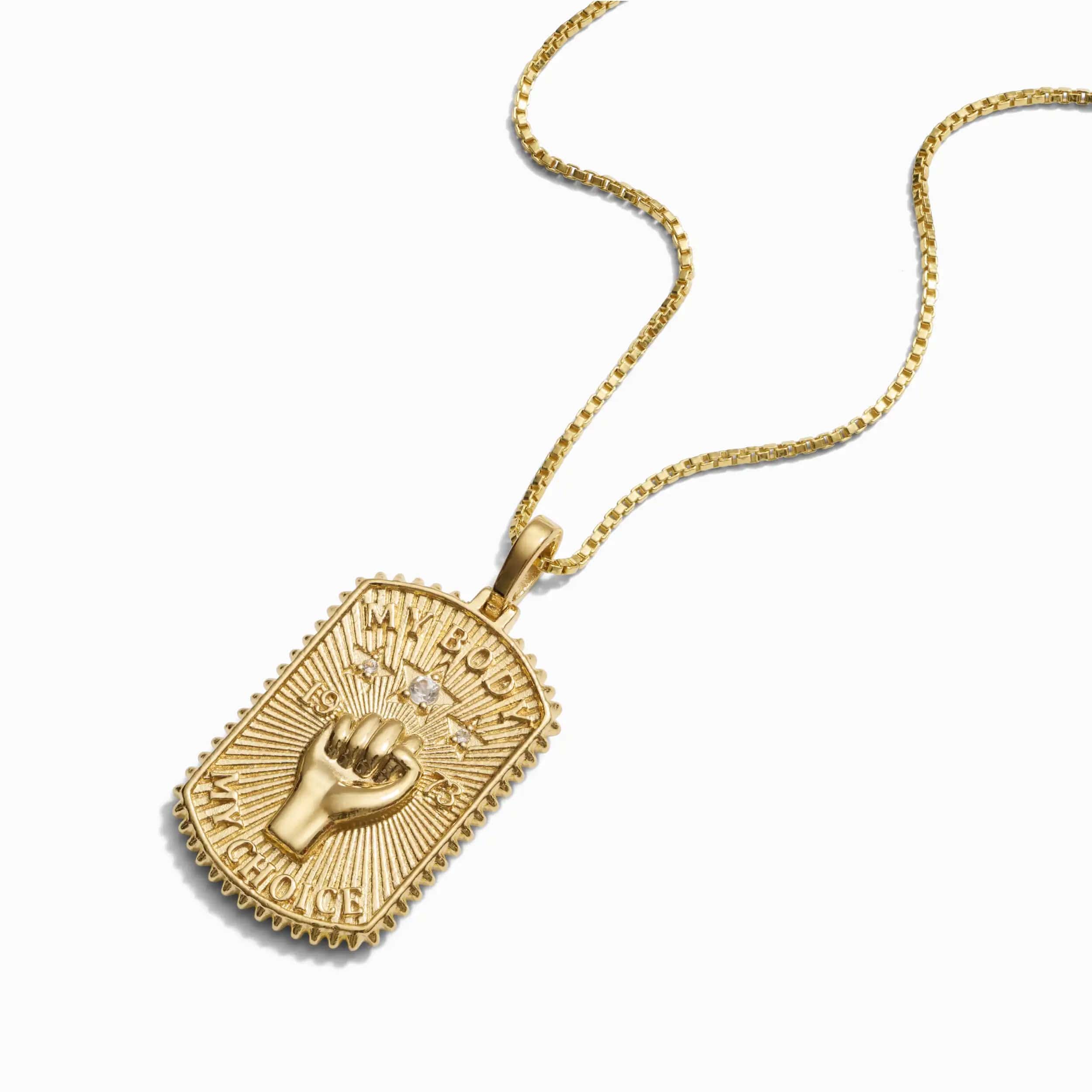 Pro Roe Dog Tag Necklace - Image 4