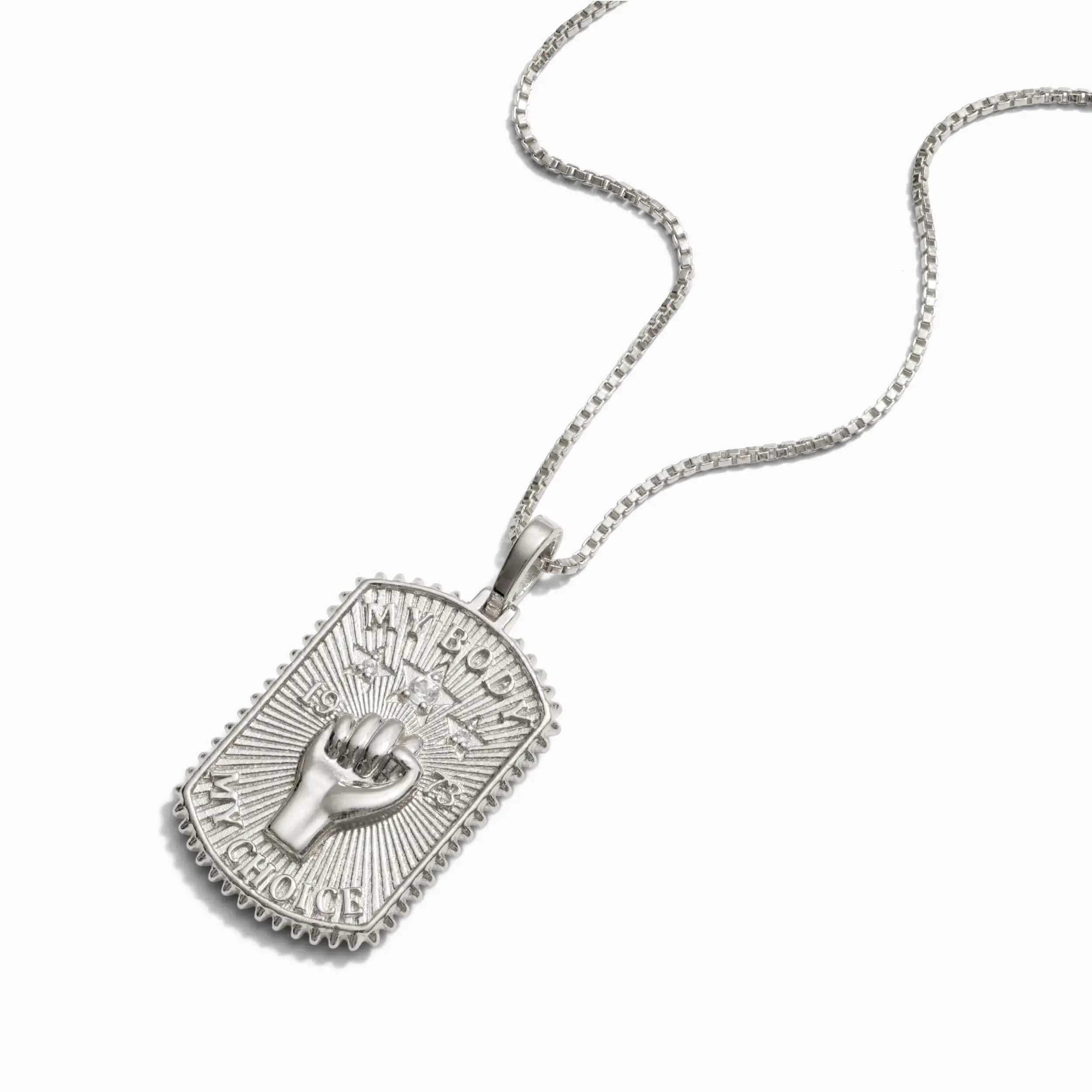 Pro Roe Dog Tag Necklace - Image 5