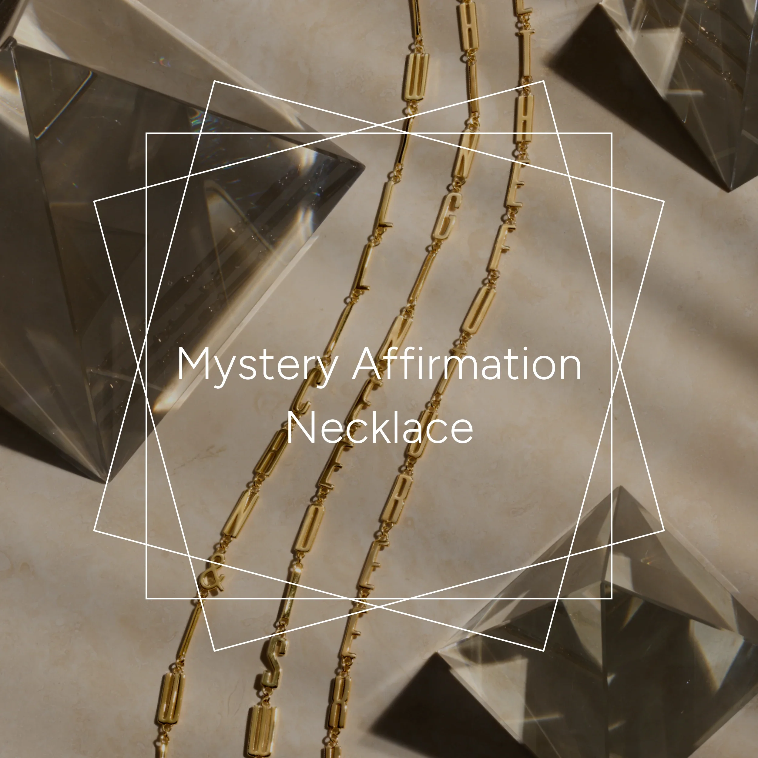 Mystery Affirmation Necklace