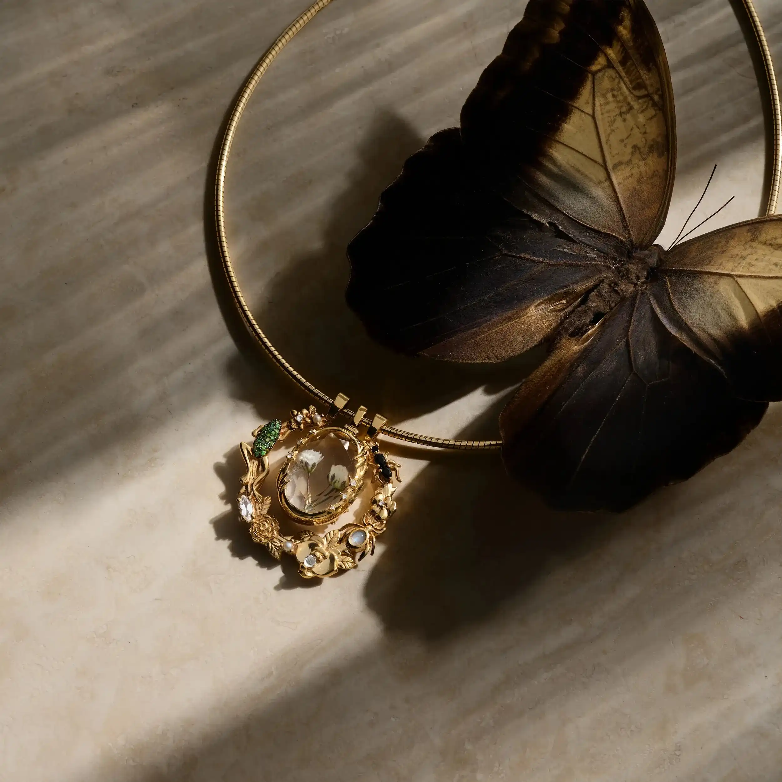 Charm Collector Collar Necklace - Image 5