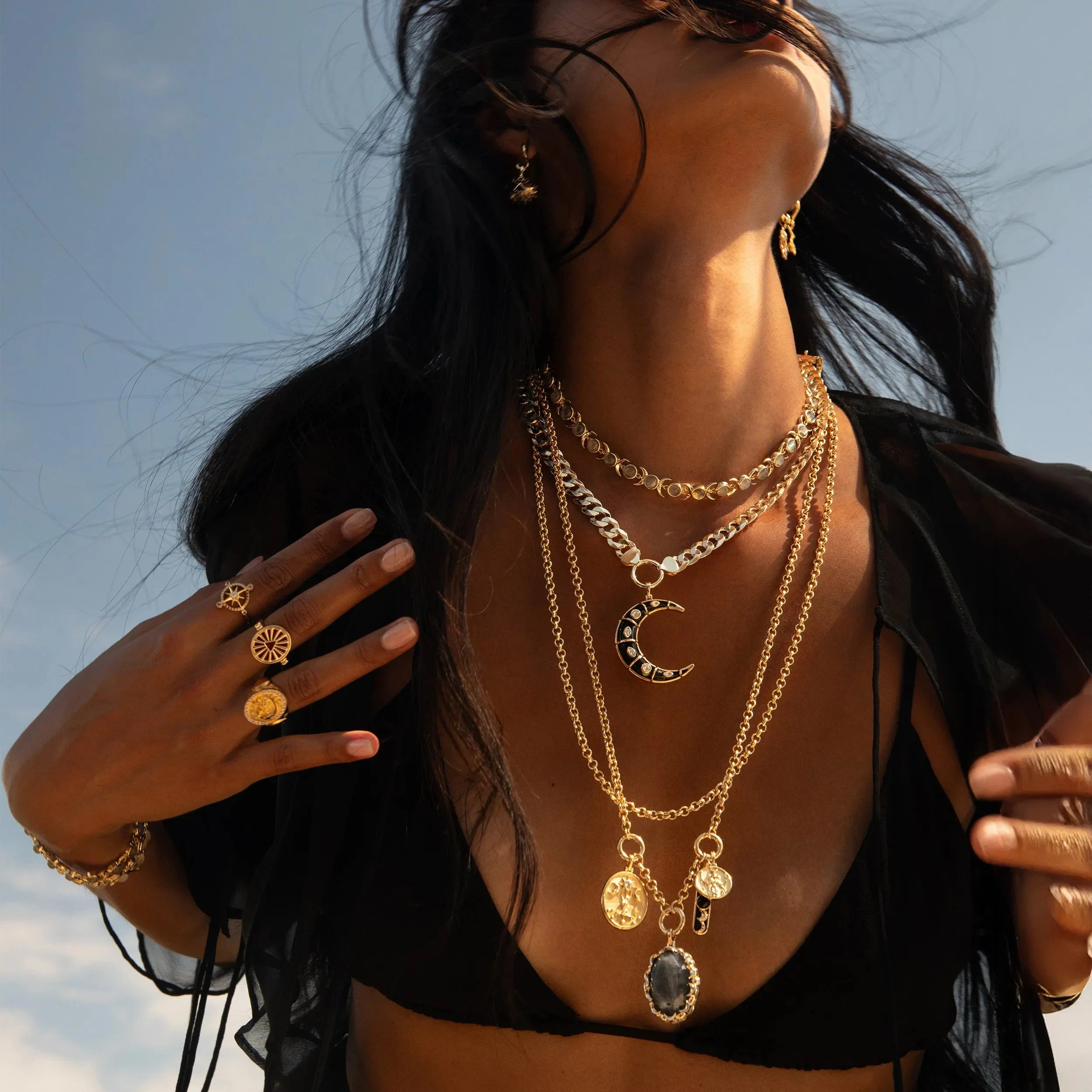 Cuban Charm Collector Necklace - Image 3